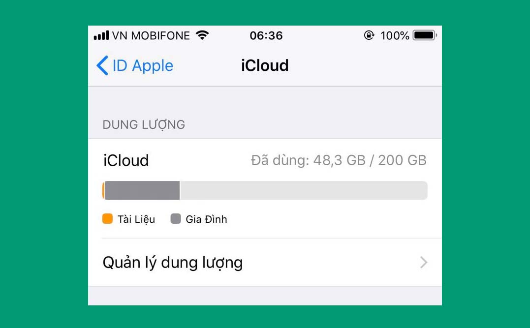 iCloud Family Sharing: Gia đình là nơi để chúng ta tìm thấy sự yêu thương và hạnh phúc. Sử dụng iCloud Family Sharing, bạn và gia đình có thể chia sẻ tài khoản và dữ liệu trên các thiết bị Apple của mình, tạo ra một không gian kết nối thật gần gũi và đầy ý nghĩa.