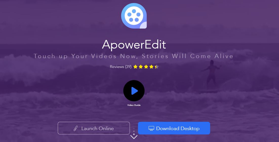 ApowerEdit 1.2 - Trình biên tập Video mạnh mẽ | Tinh tế