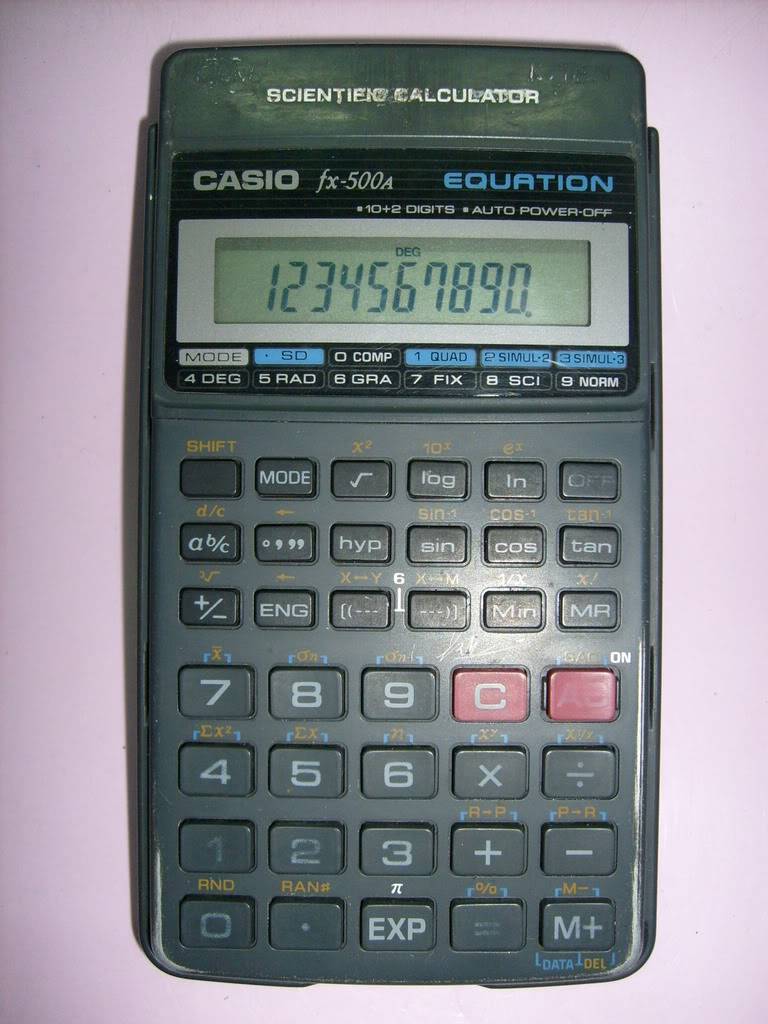 casio fx500a