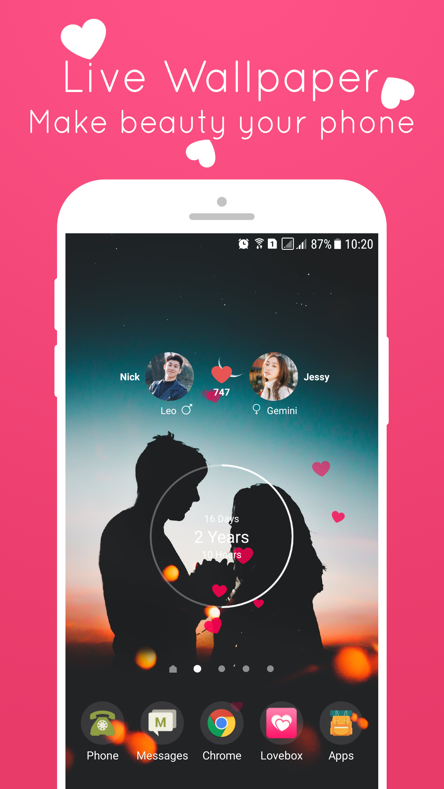 Ứng dụng Lovebox cho mấy anh em đã có gấu :v Ứng dụng Lovebox cho mấy anh em đã có gấu :v