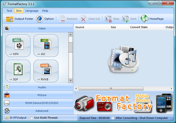 Download Format Factory Full - Phần Mềm Chuyển Đổi Định Dạng Nhạc Video