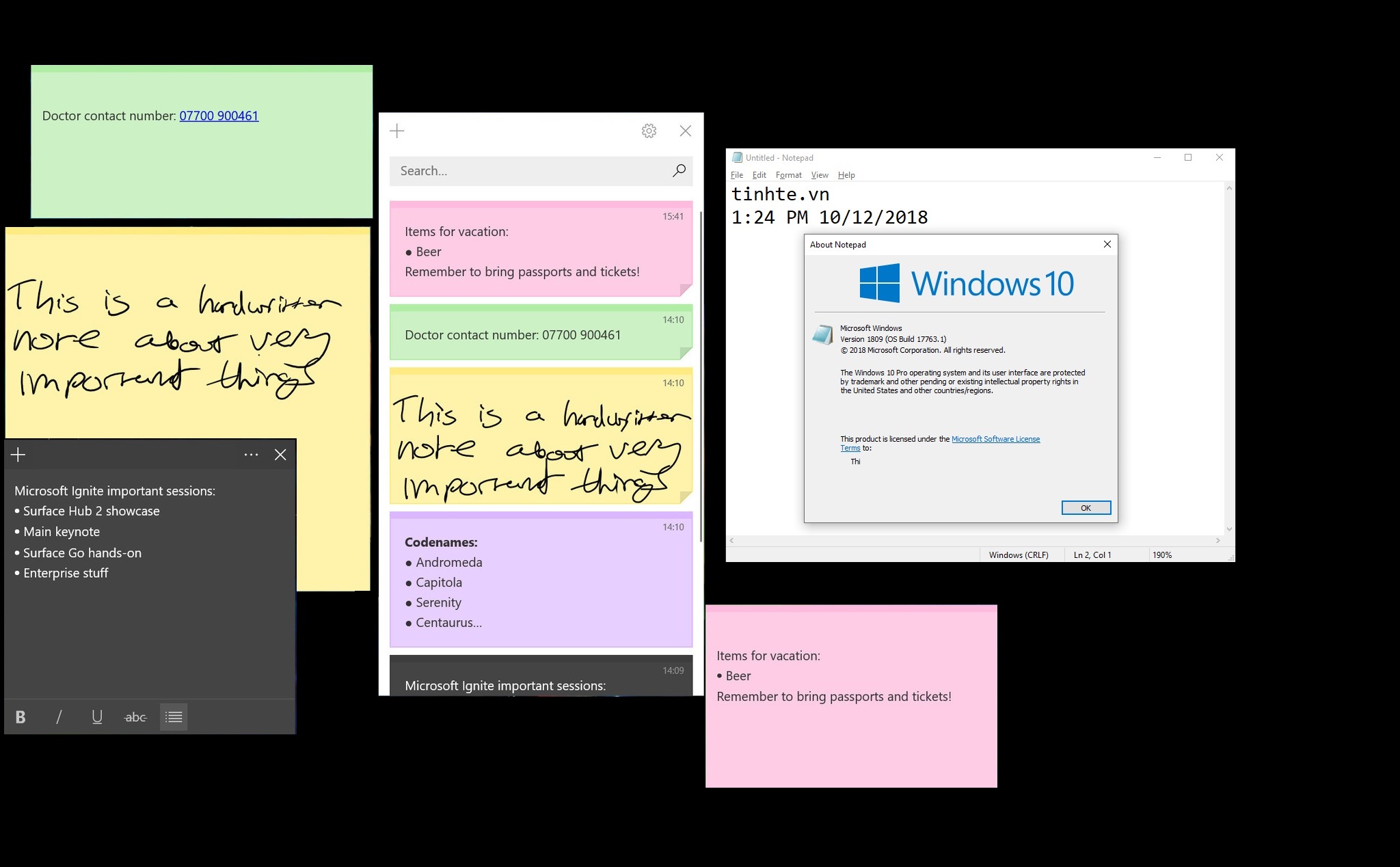 Notepad của Windows 10 1809 là công cụ hỗ trợ tuyệt vời cho các dân văn phòng và sinh viên khi làm việc với văn bản. Với giao diện trực quan và tính năng đa dạng, Notepad của Windows 10 1809 giúp cho công việc của bạn trở nên đơn giản và nhanh chóng hơn bao giờ hết. Hãy khám phá Notepad của Windows 10 1809 để nâng cao hiệu quả làm việc của bạn!