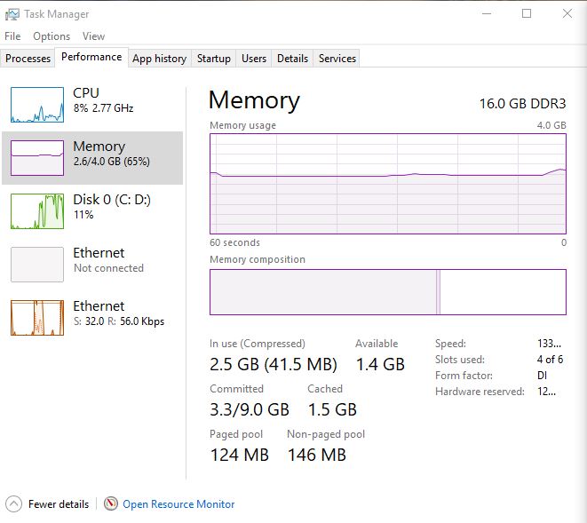 2016 8gb vs 16gb ram
