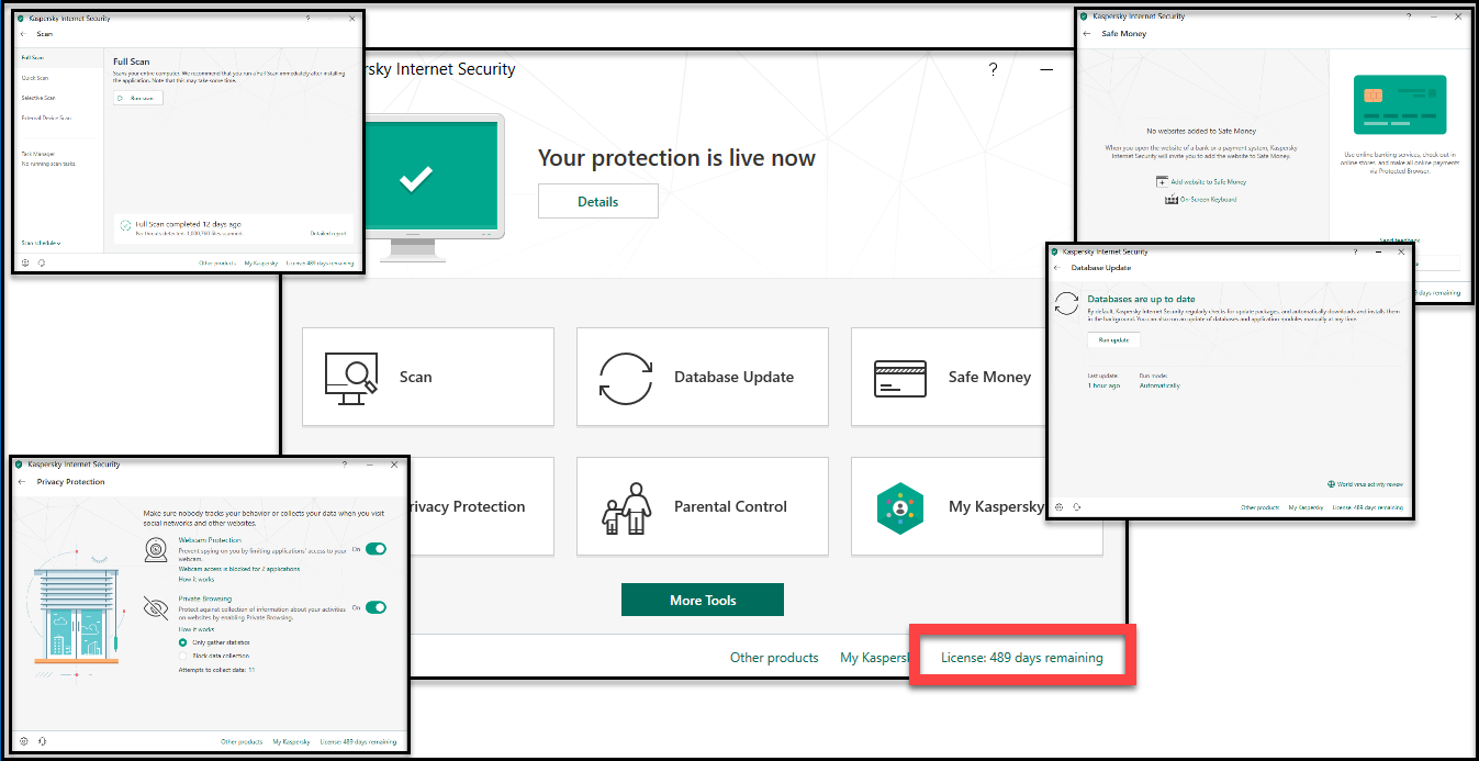 Kaspersky Internet Security 2019 Full - Key Đến 2020