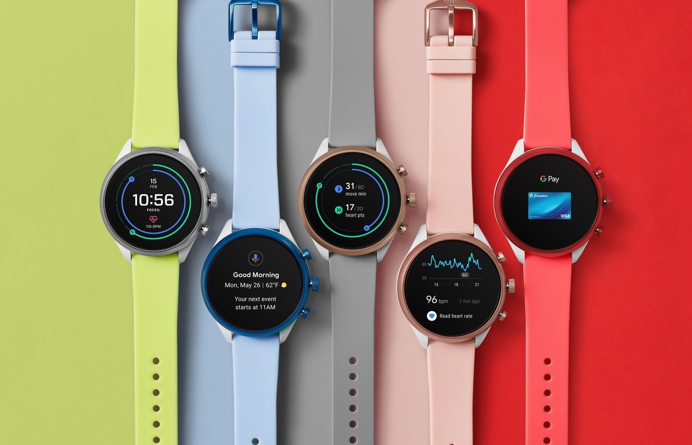 Fossil Sport Smartwatch: đồng hồ thể thao trang bị Snapdragon Wear 3100,  giá 255$