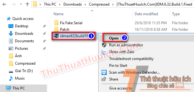 Cách Fix Lỗi Idm Fake Serial Number 100% Tháng 11/2018