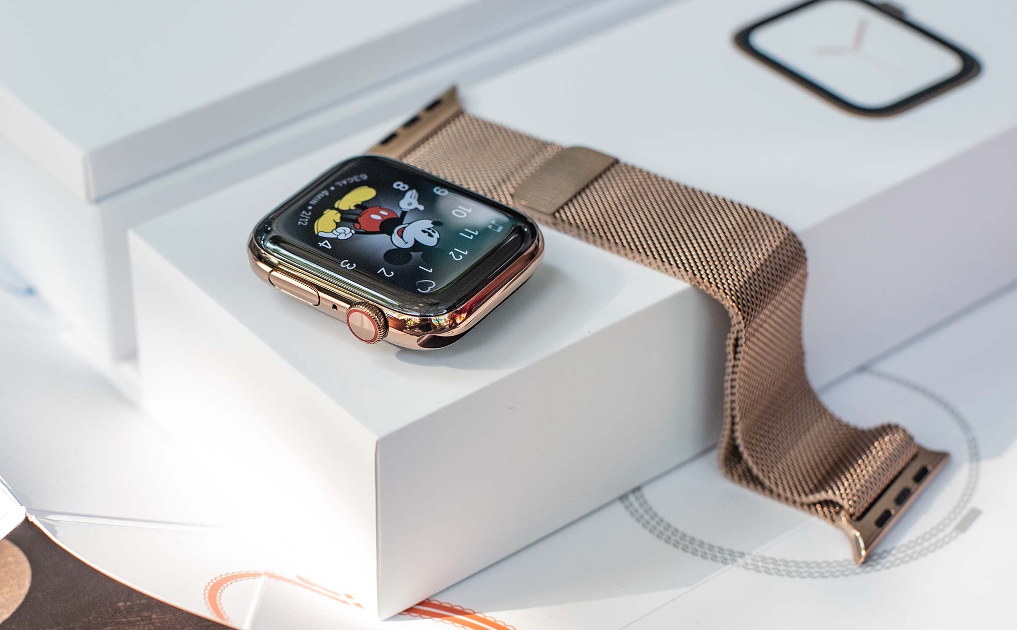 Dây đeo đồng hồ silicon hai màu cho Apple Watch Series 3 & 2 & 1 38mm (Xanh  nhạt + Hồng nhạt)
