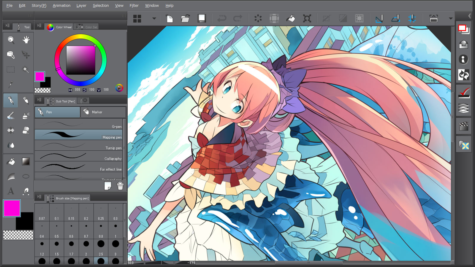 for android download Clip Studio Paint EX 2.1.0