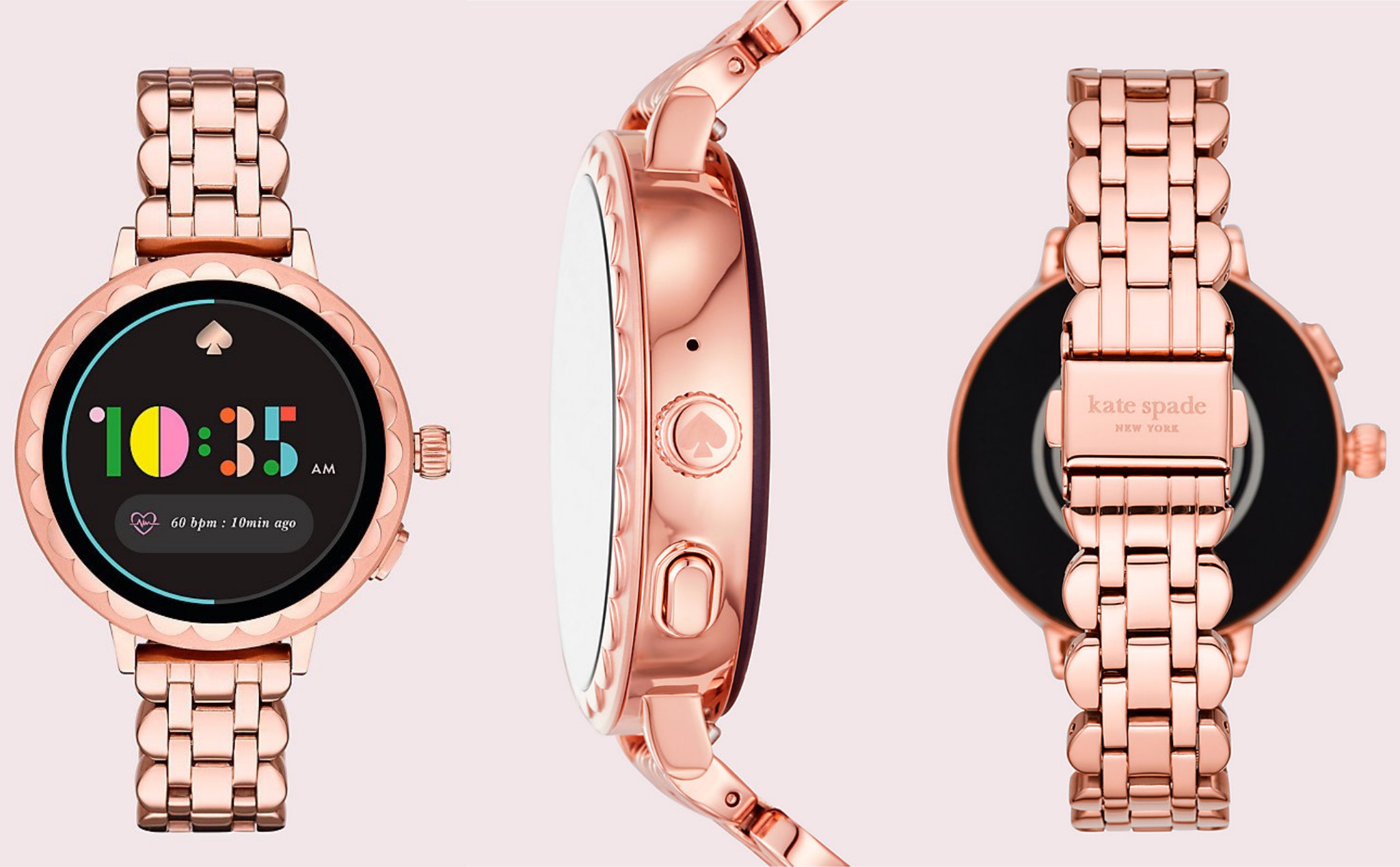 Kate Spade ra mắt đồng hồ thông minh thế hệ thứ hai, bổ sung GPS, NFC và  cảm biến nhịp tim