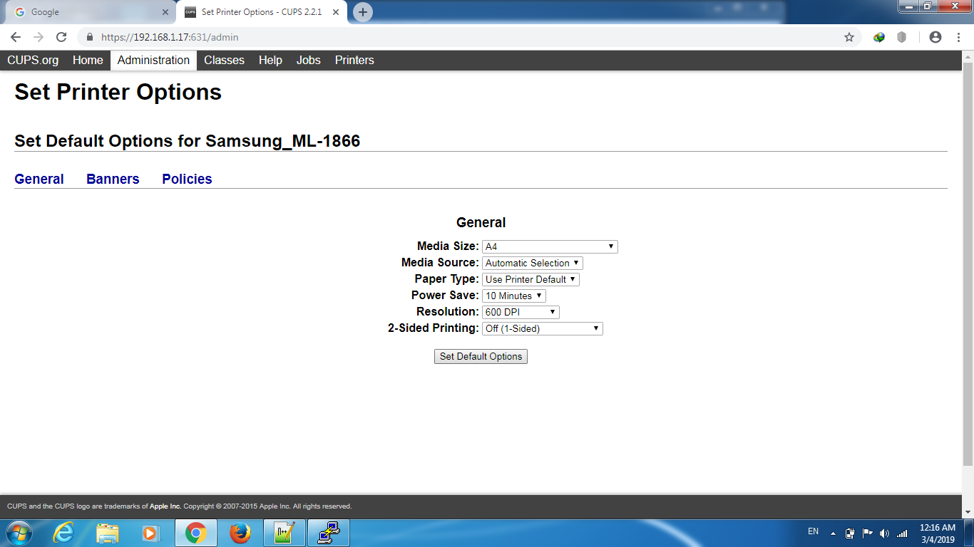 Nâng cấp tính năng In không dây/In qua mạng hỗ trợ AirPrint cho máy in