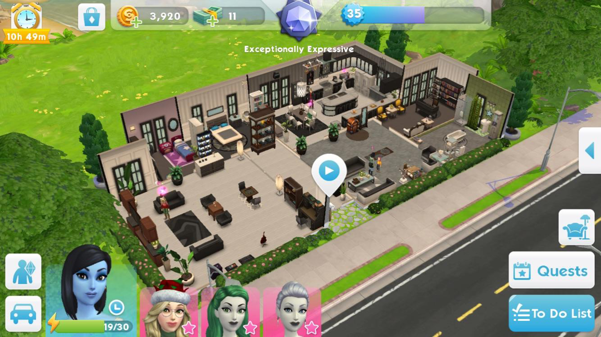 Сим на андроид. The SIMS mobile. Постройки в симс мобайл. SIMS mobile дом. Симс 4 мобайл.