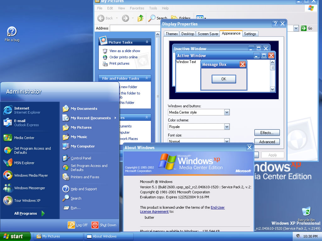 4 programs end. Windows Royale. Windows XP Royale. Тема Royale для Windows XP. Тема "Royale".