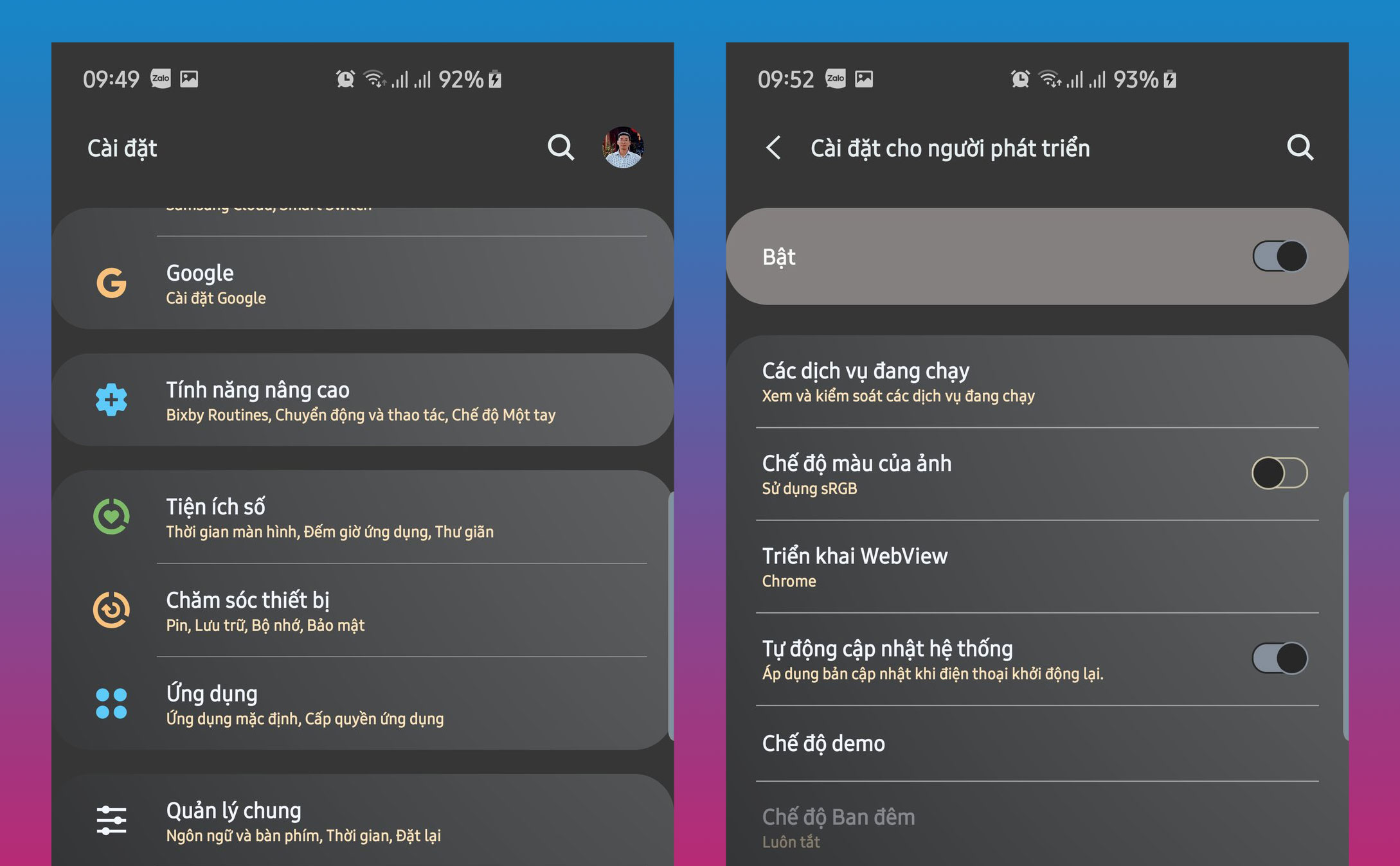 Hướng dẫn cài Google Fonts rất đẹp lên Samsung Galaxy chạy One UI ...