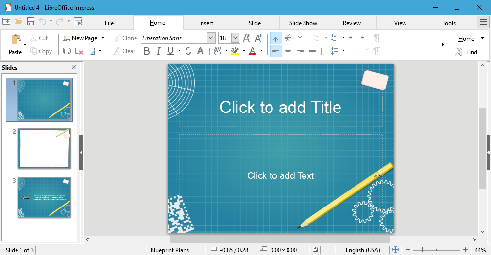 Giao diện ribbon bộ Office mã nguồn mở LibreOffice: Đẹp và hiện đại ...