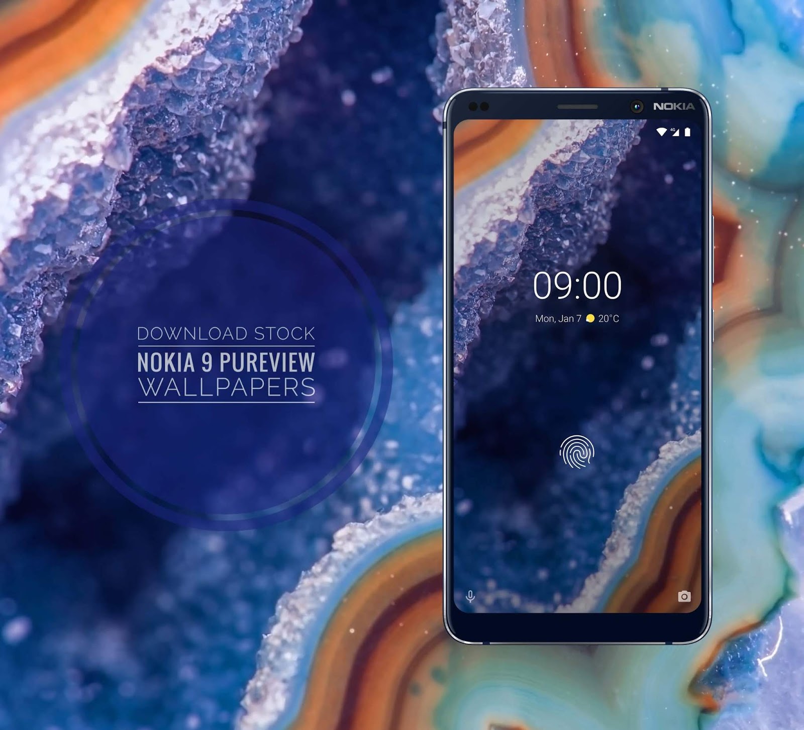Download all ) Hình nền Nokia 9 PureView stock Wallpapers from here