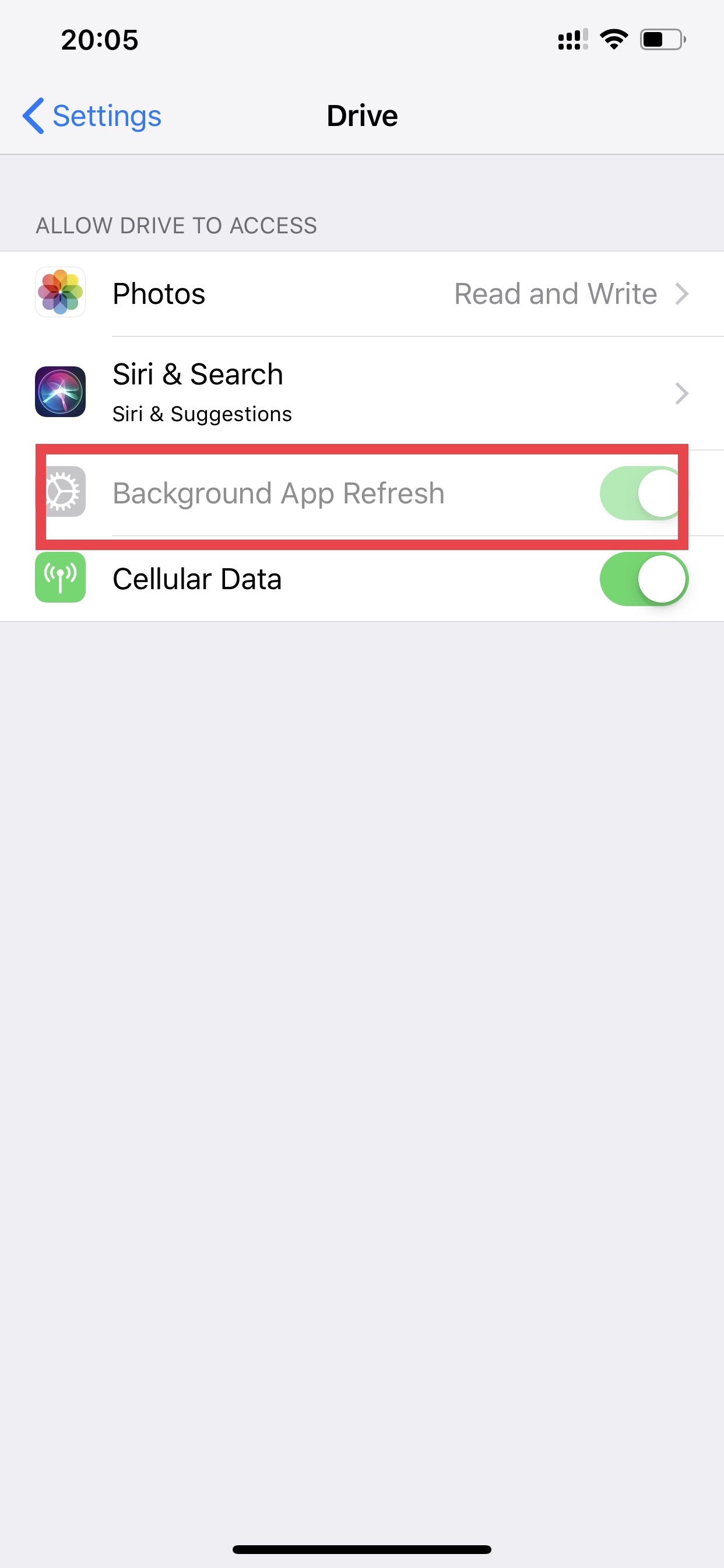 iOS cơ bản] Tắt Background app refresh để máy đỡ hao pin/DATA hơn