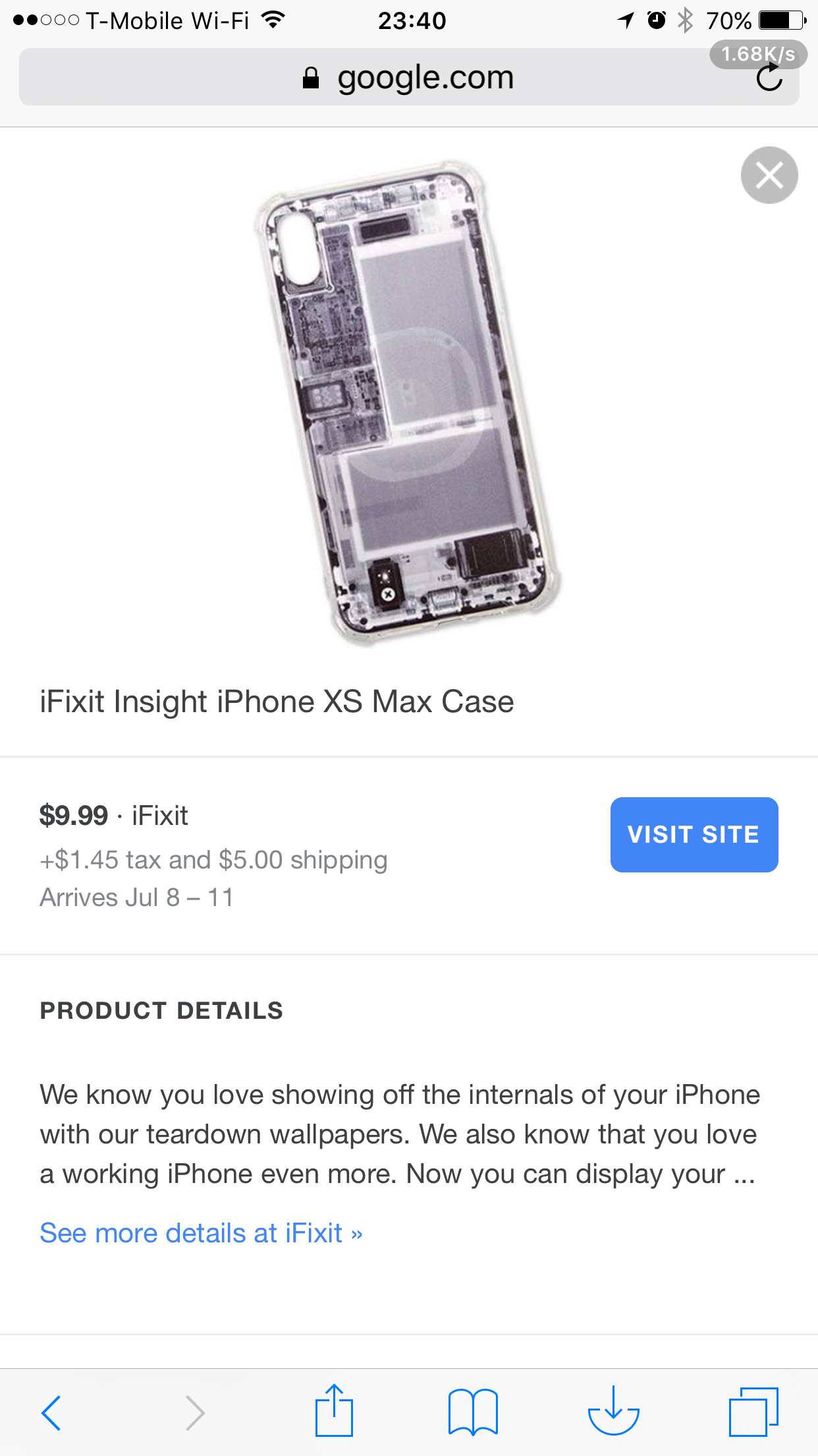 iFixit Insight iPhone XS Max Case