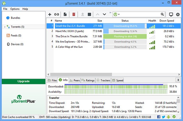 uTorrent Pro 3.6.0.46830 download the new version for apple