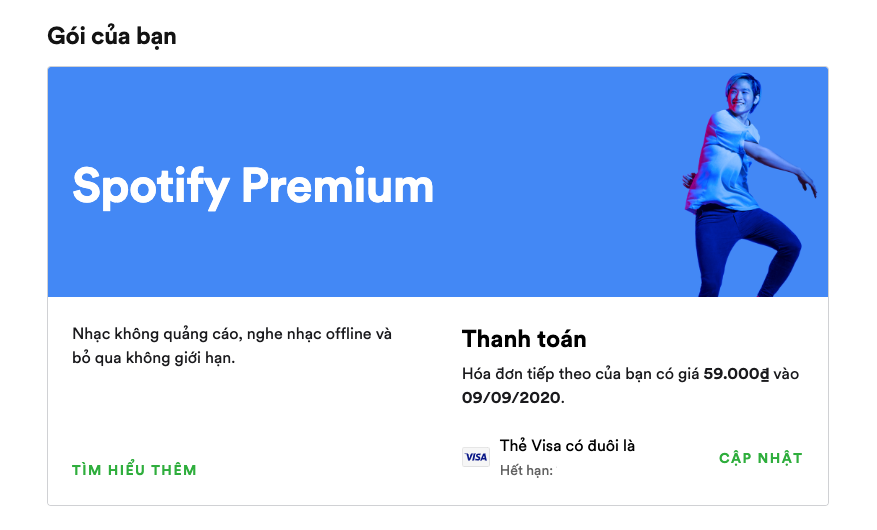 Spotify Cho Đăng Ký Premium Deal 12 Tháng Chỉ 590.000