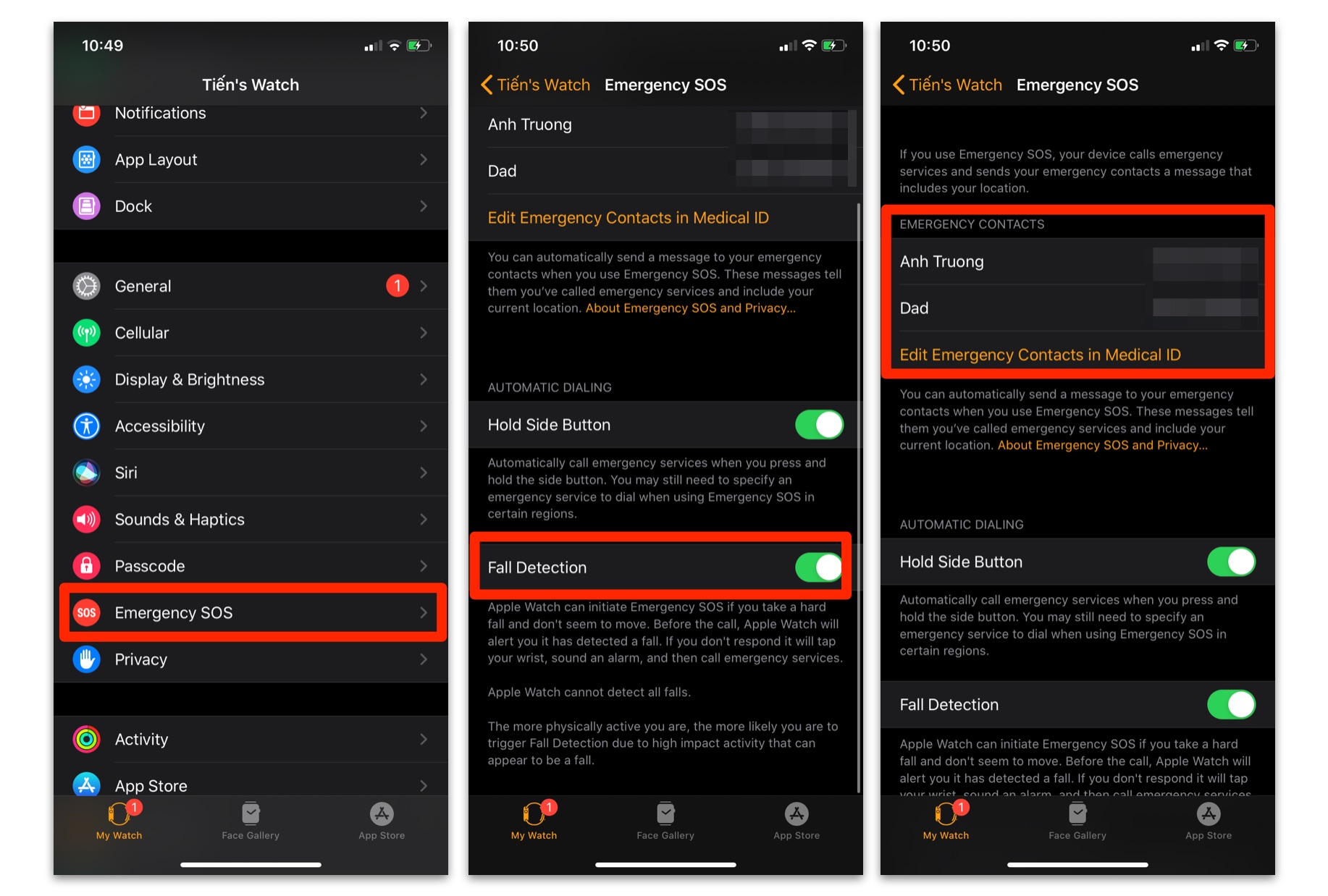 wear os fall detection
