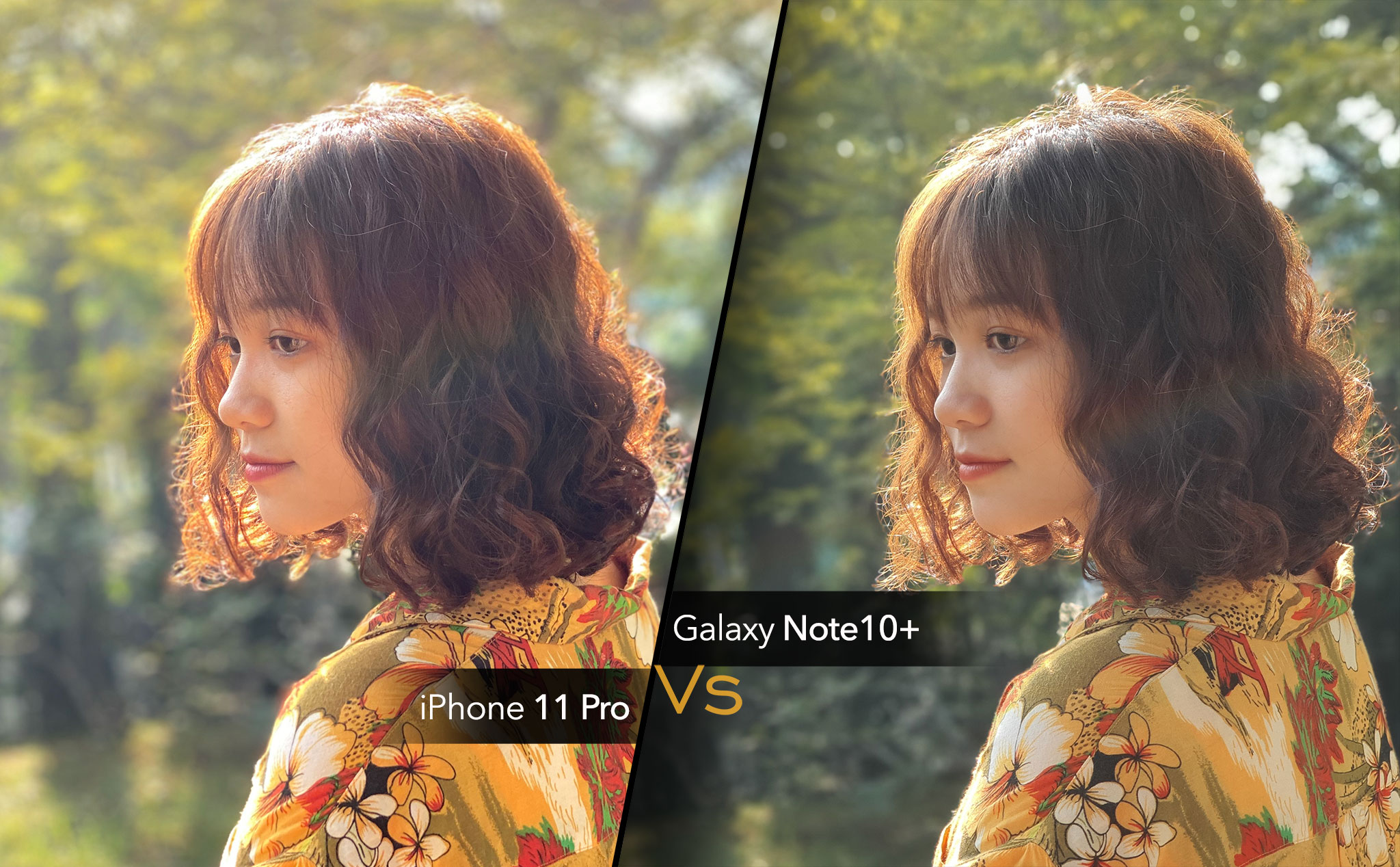 iPhone 11 Pro & Galaxy Note 10+ : So sánh chế độ chụp ảnh Portrait ...
