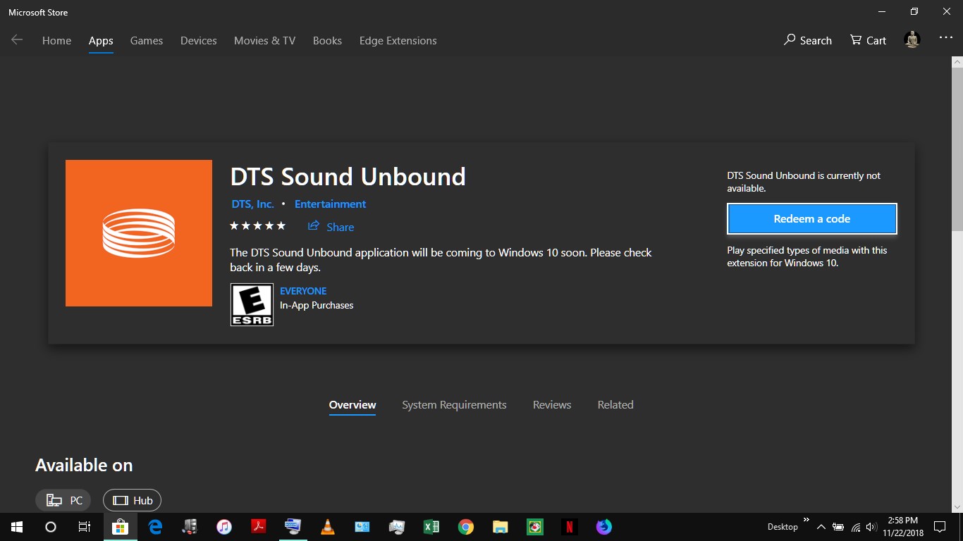 dts sound