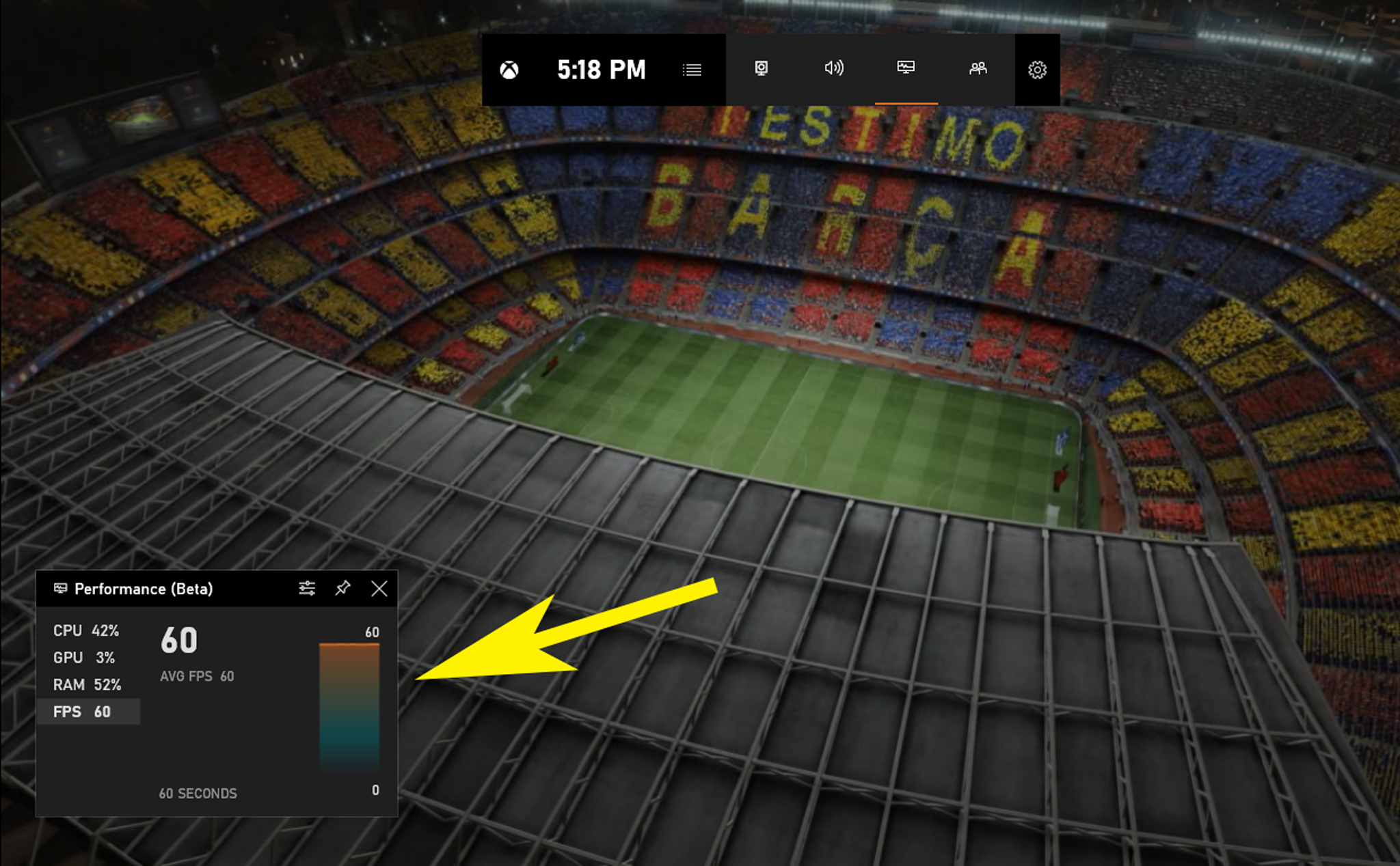 Descubrir 64+ imagen game bar fps Viaterra.mx