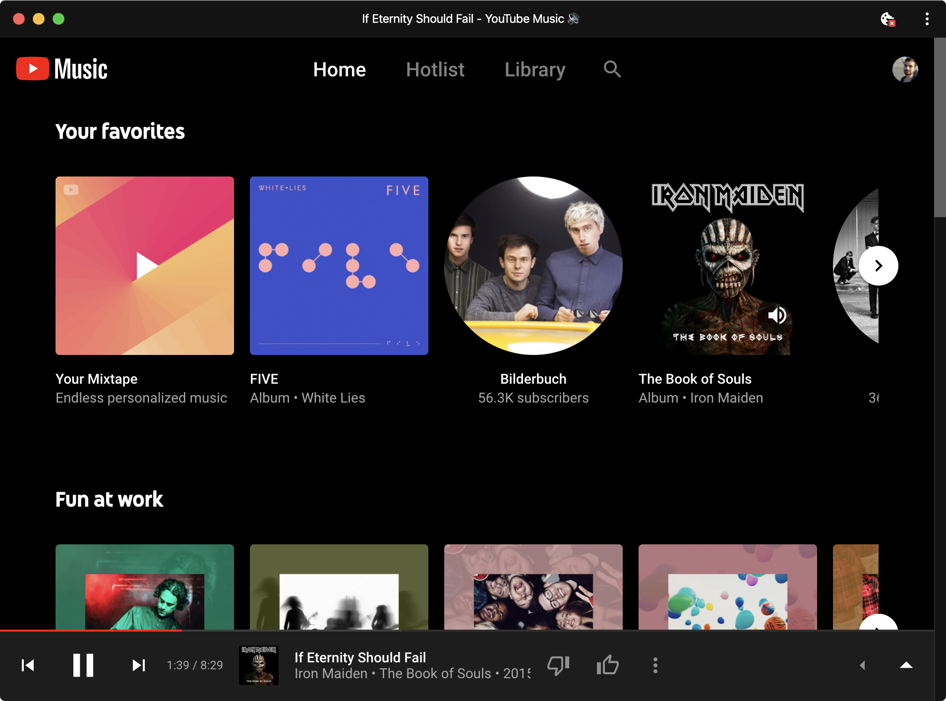 youtube music desktop windows 10