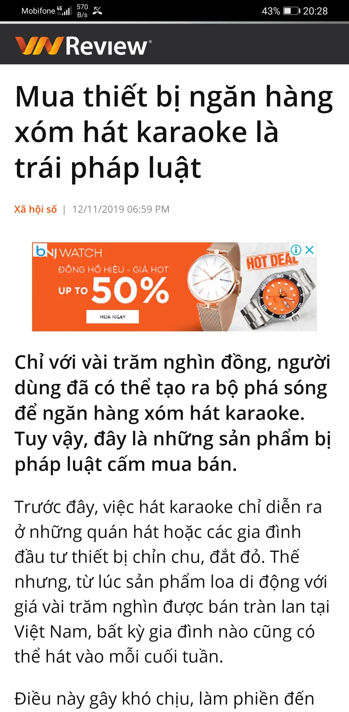 Thiết bị ngăn hàng xóm hát karaoke có pháp luật cho phép không?