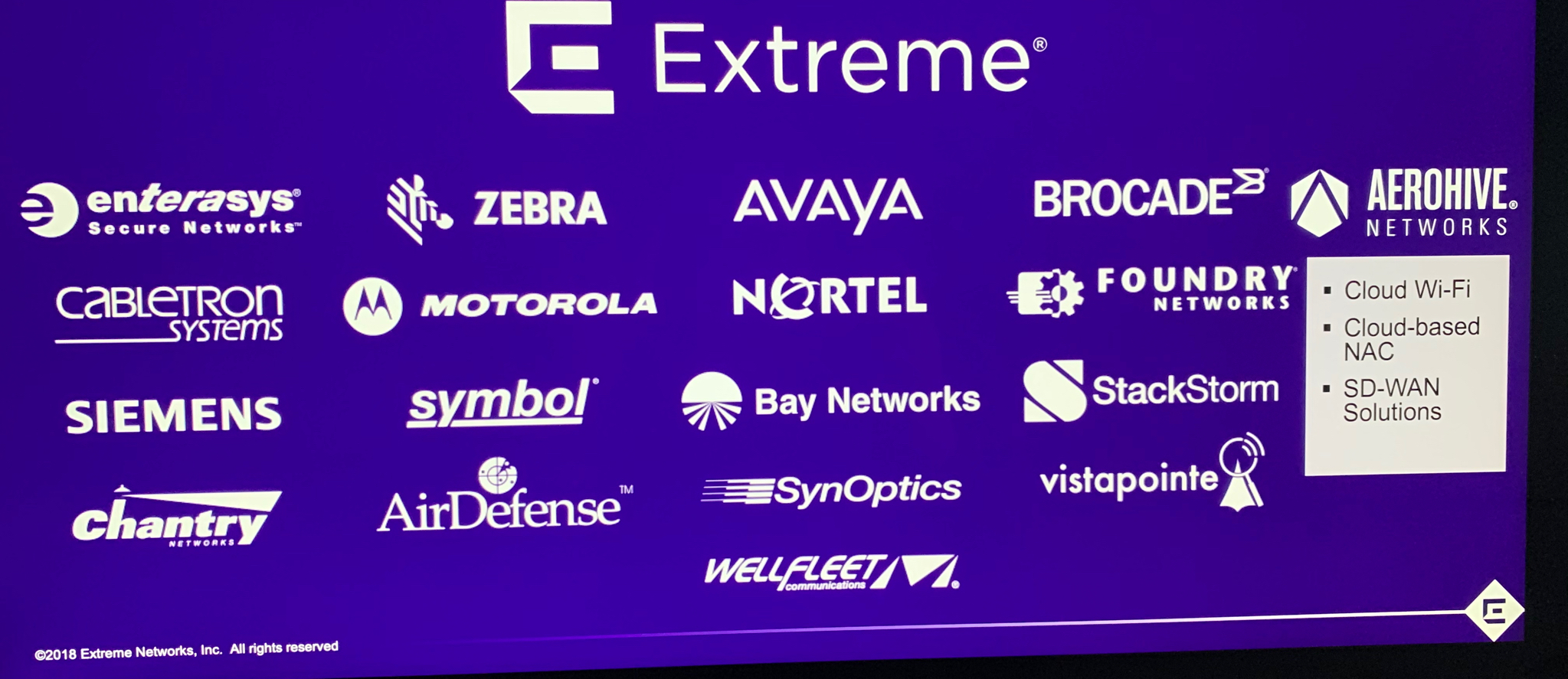 The “NEW” Extreme Networks