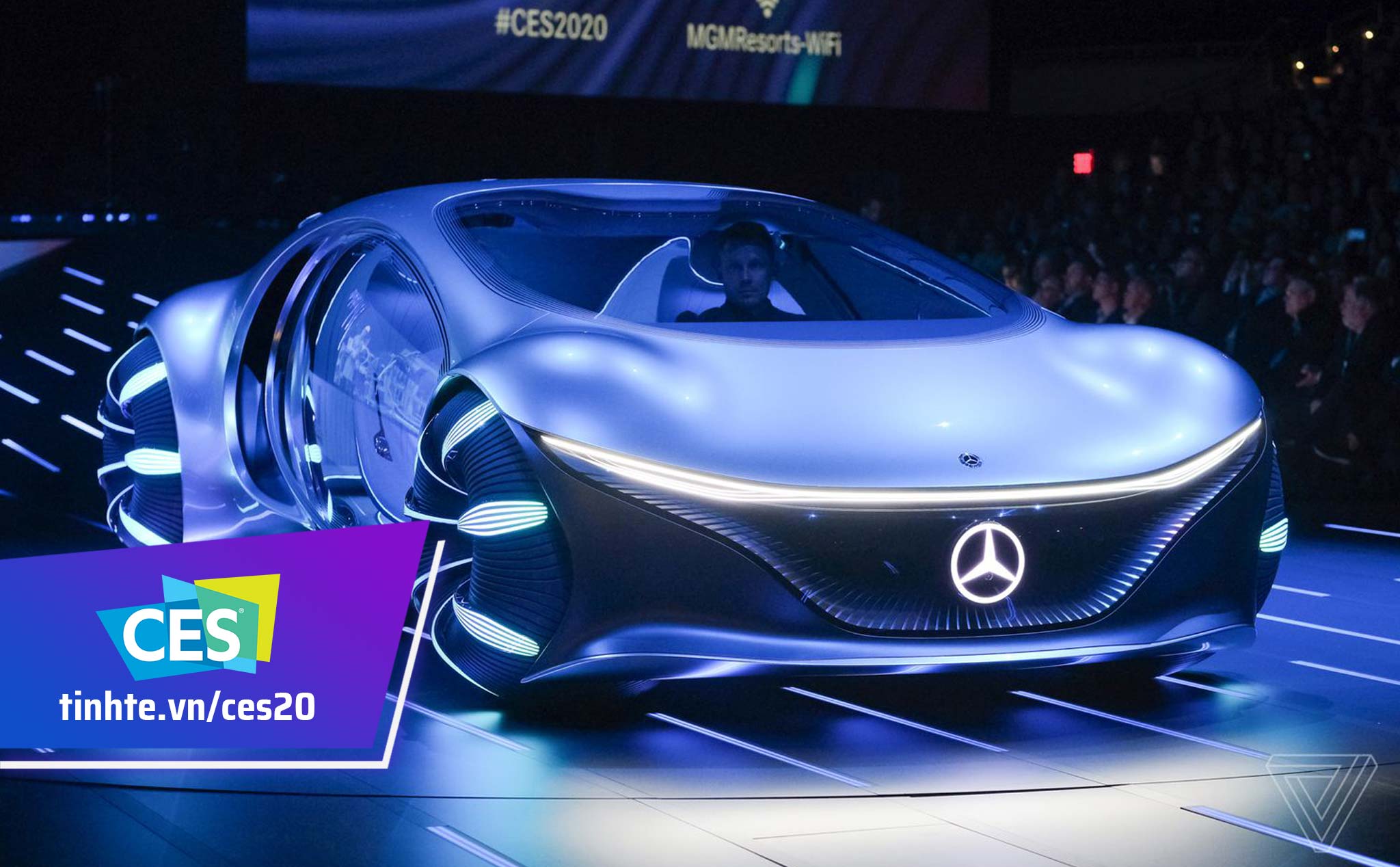 CES20: Mercedes-Benz Vision AVTR - chiếc xe bước ra từ phim Avatar