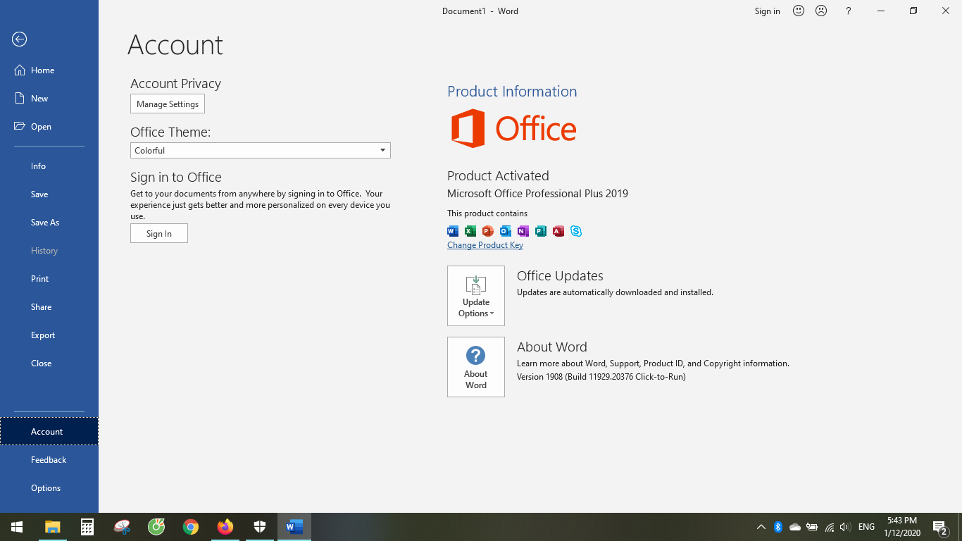 Tải Microsoft Office 2019 Full ISO