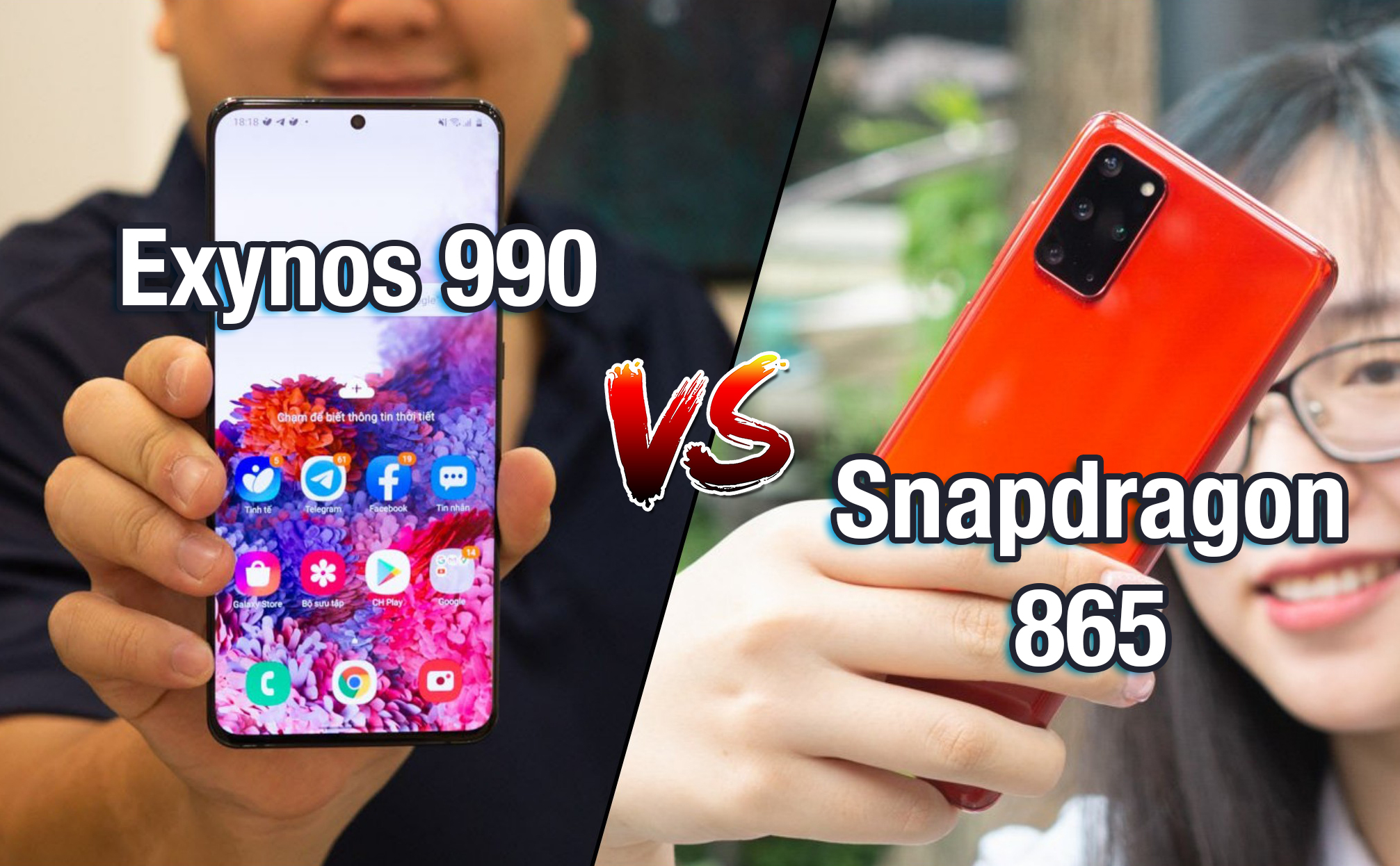 galaxy s20 snapdragon vs exynos