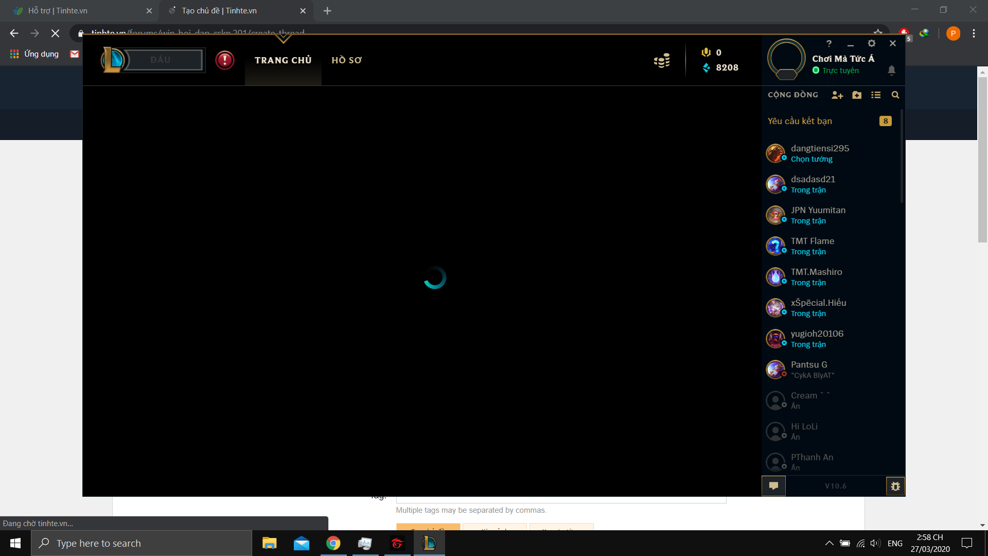 L i kh ng v o c client lol vi t b i shroudy