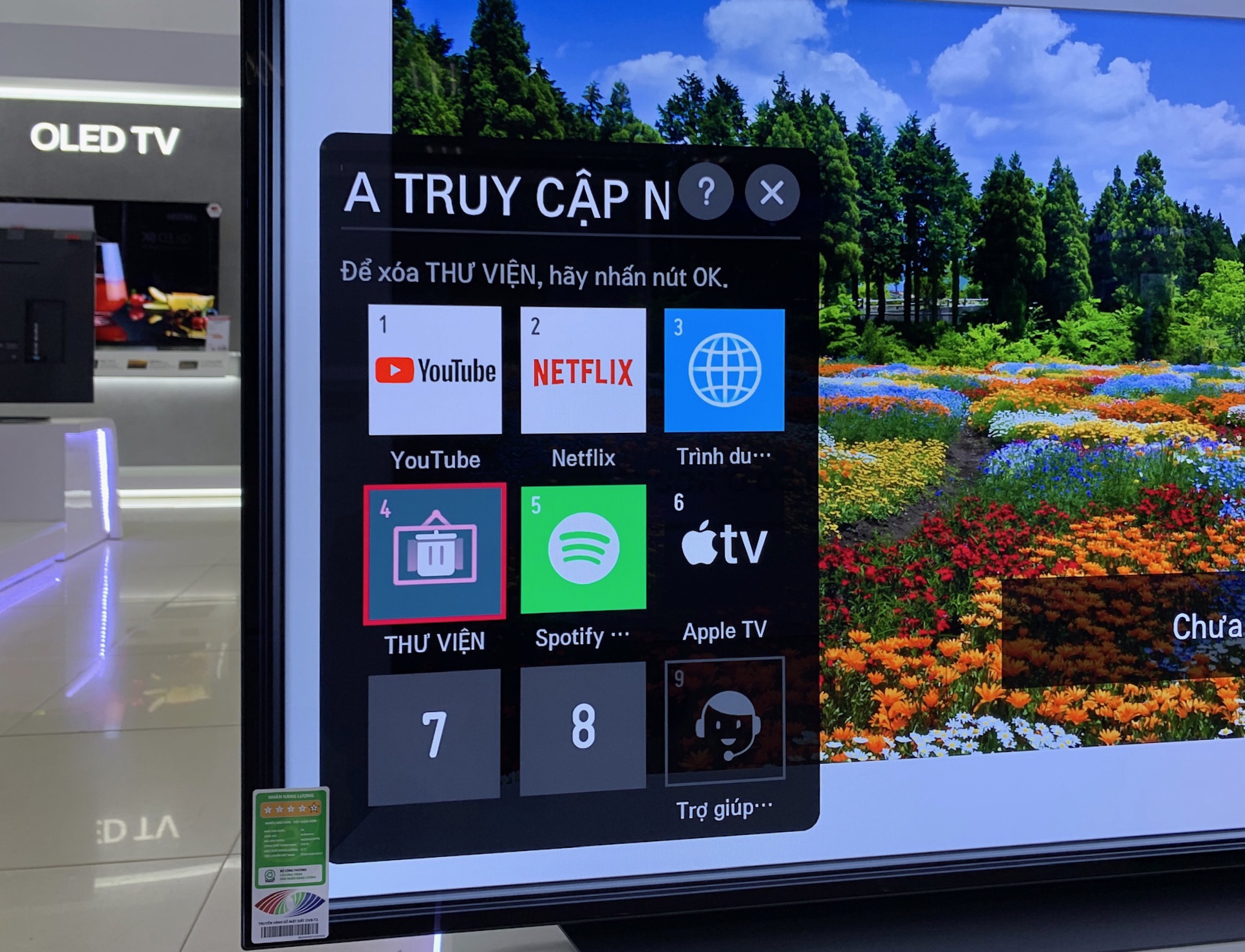 quick access tv lg , truy cập ứng dụng ưa thích trong 1 giây