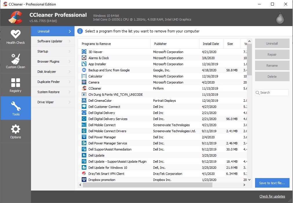 Ccleaner Professional 5.66.7716 Full + Portable