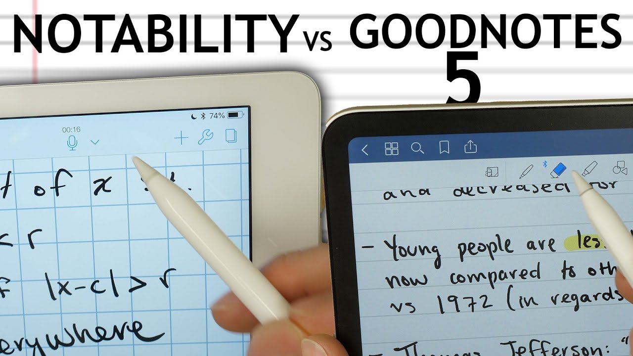 Nên chọn GoodNotes 5 hay Notability để viết ghi chú vậy các bác nhỉ?