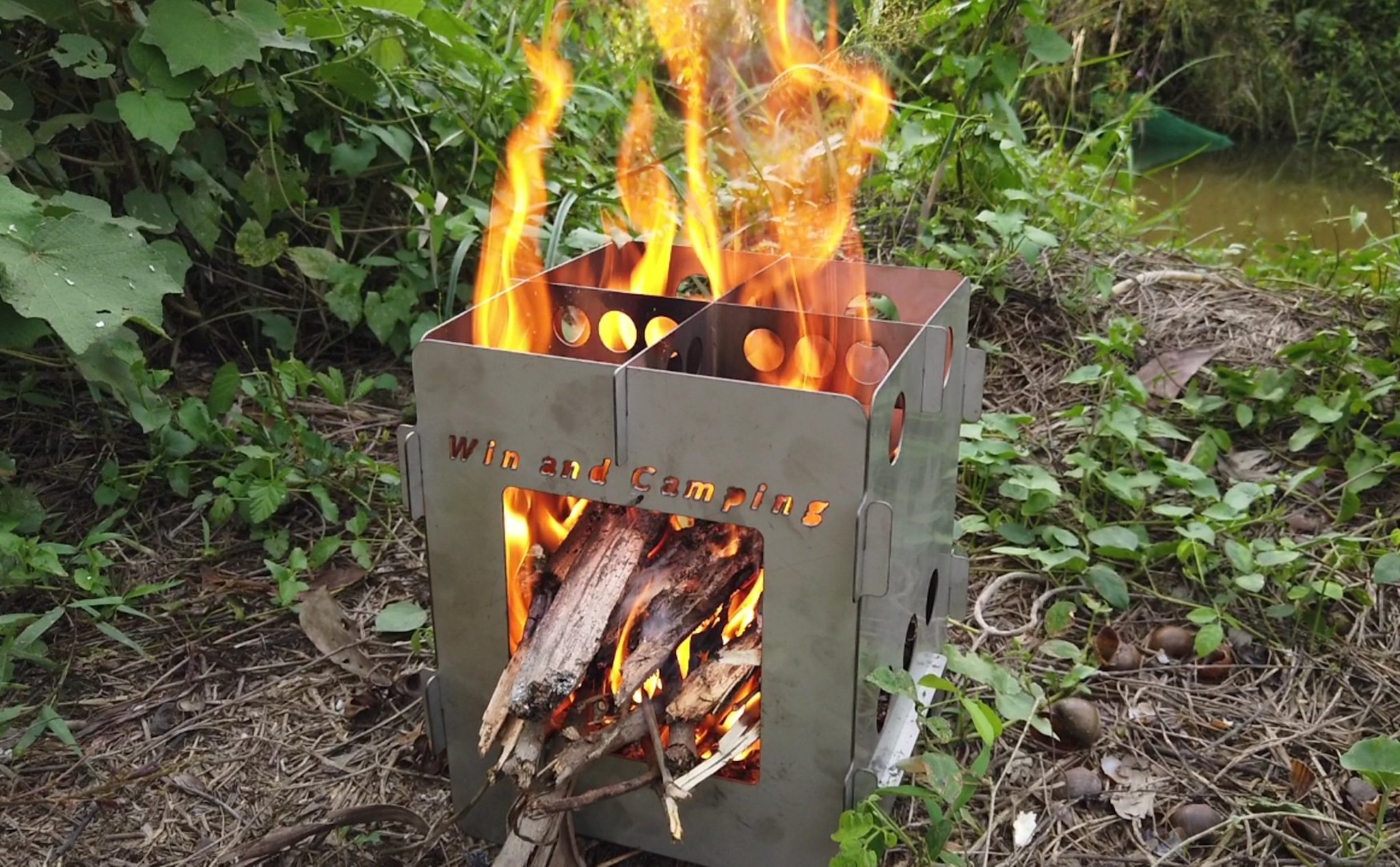 Diy - Hướng Dẫn Cách Làm Một Chiếc Bếp Củi Xếp Gọn Tiện Dụng Khi Đi Picnic, Cắm Trại