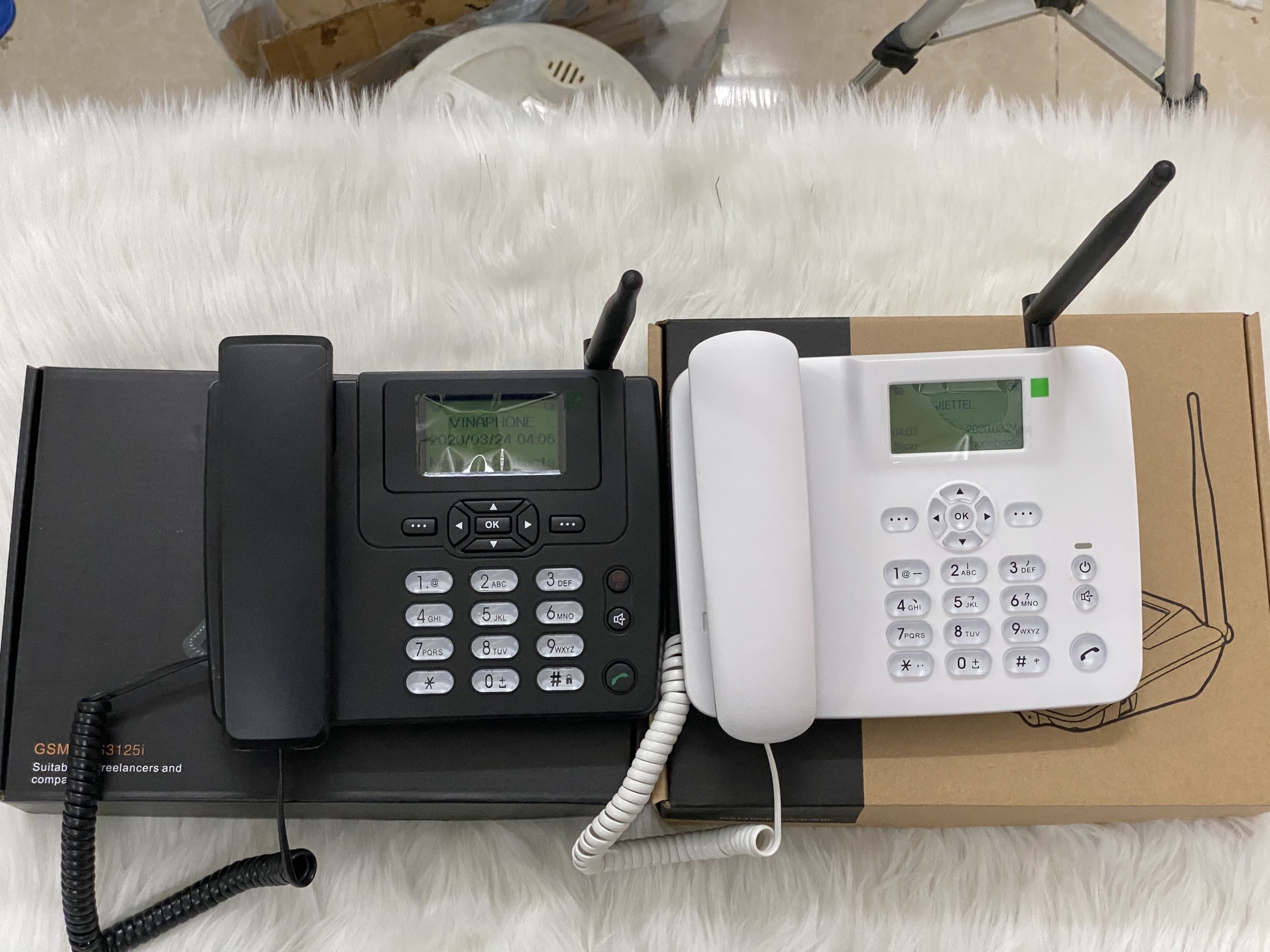 Điện thoại bàn lắp mọi loại sim