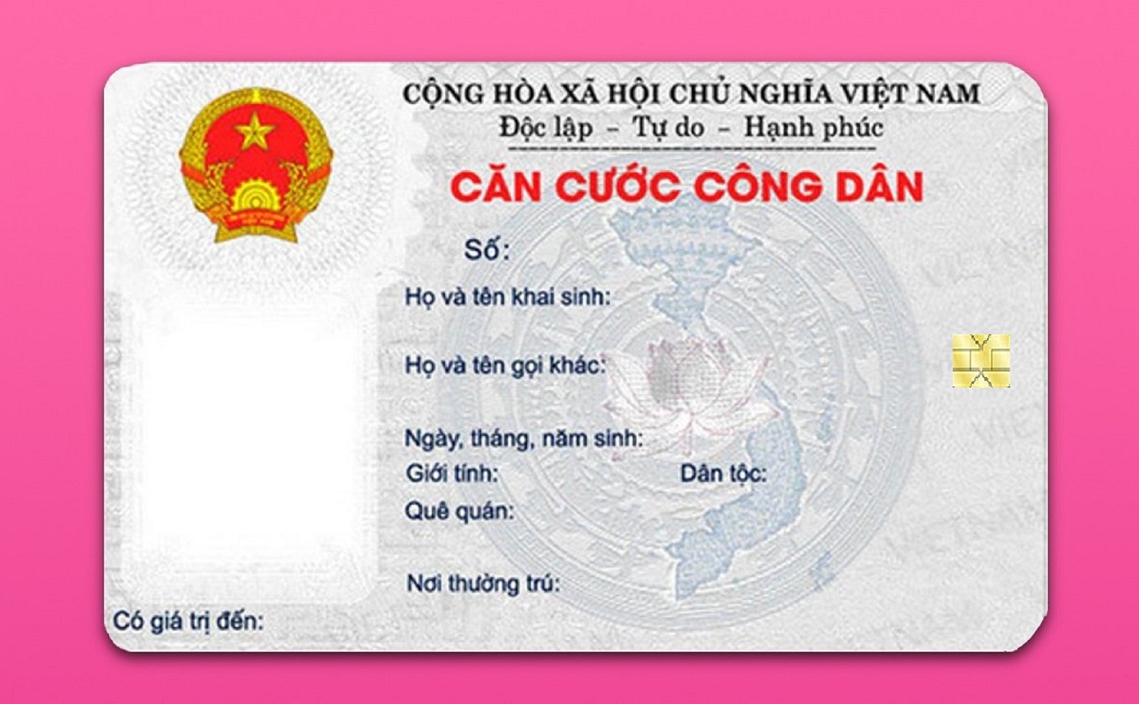 Cuối Năm Nay Sẽ Có Cccd Mẫu Mới Gắn Chip Điện Tử