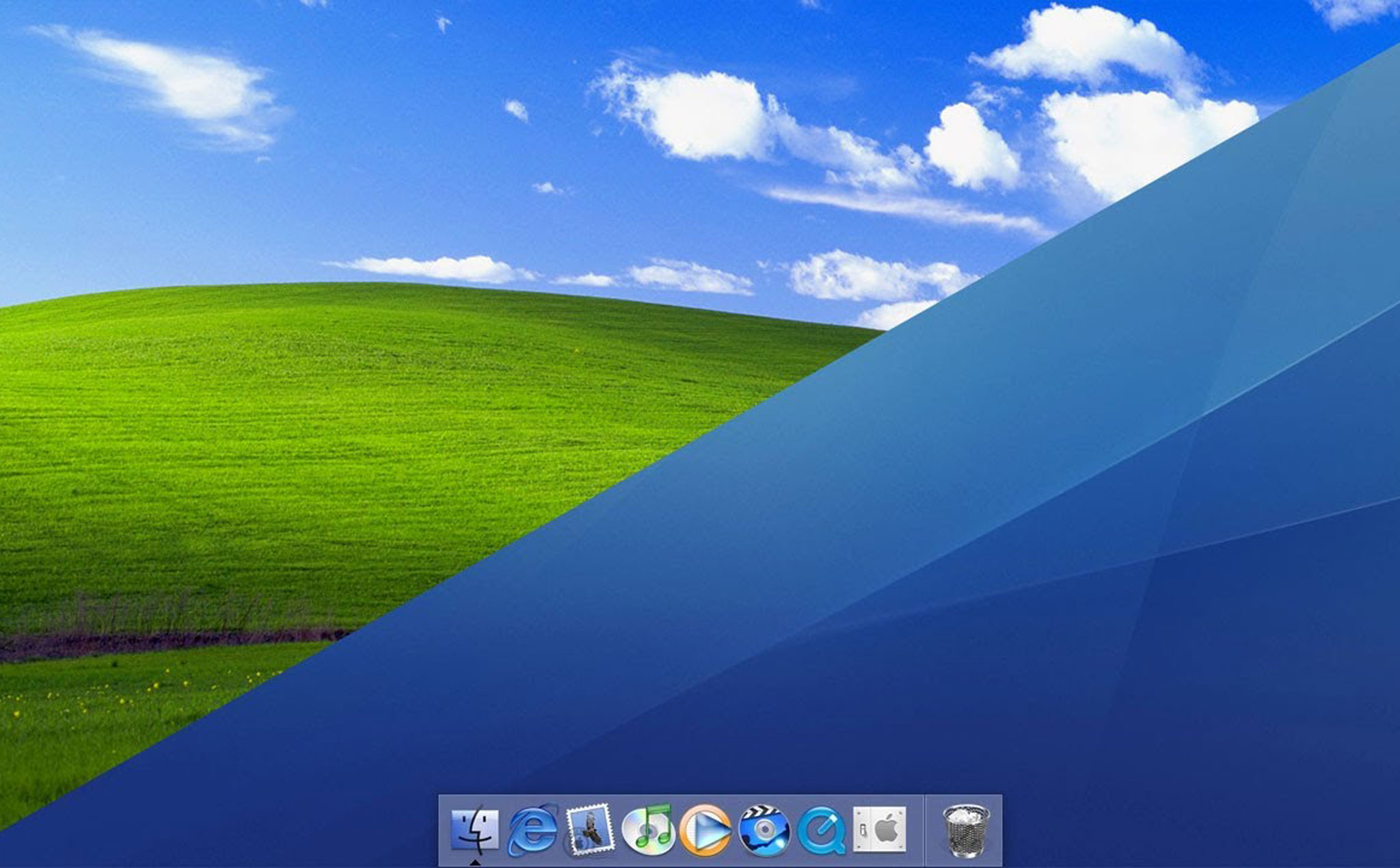 Hình nền Windows XP huyền thoại được tìm thấy trong game của Microsoft
