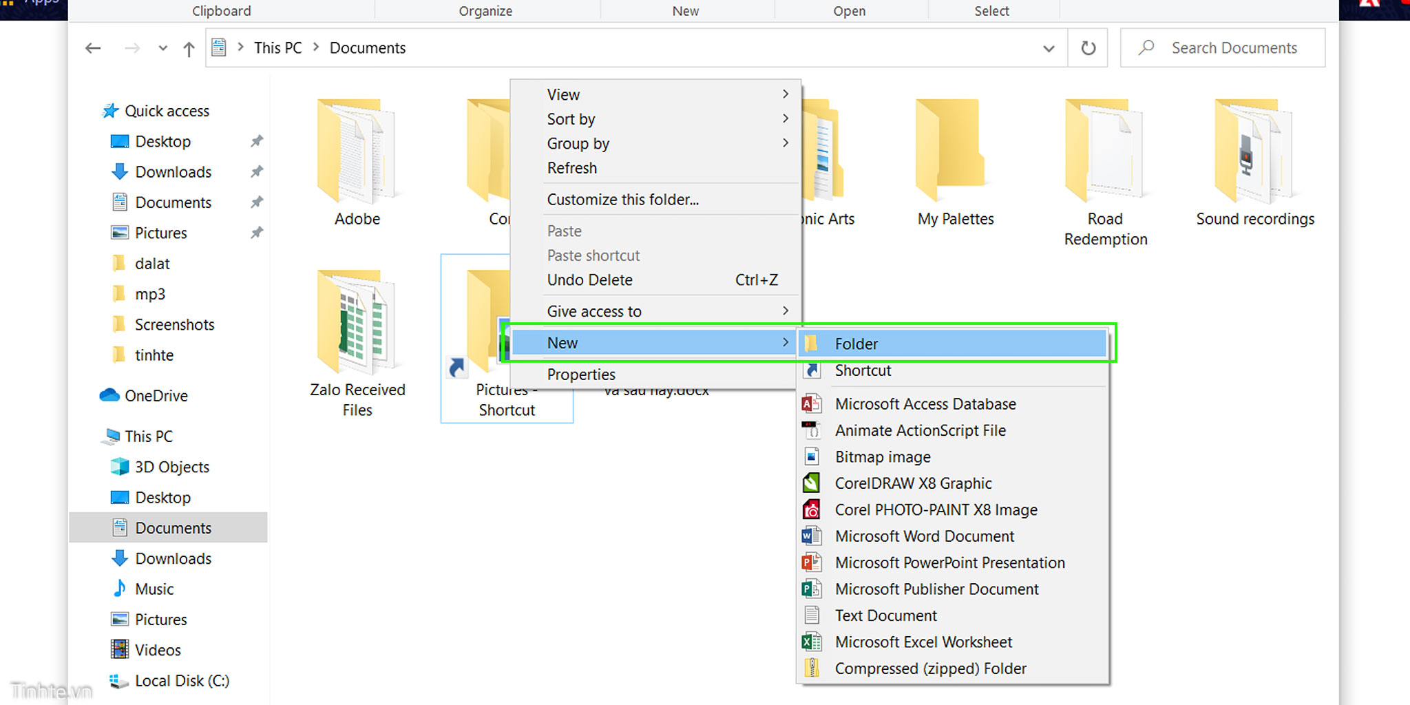 Hướng dẫn cách tạo hình nền cho Folder trên Windows 7810