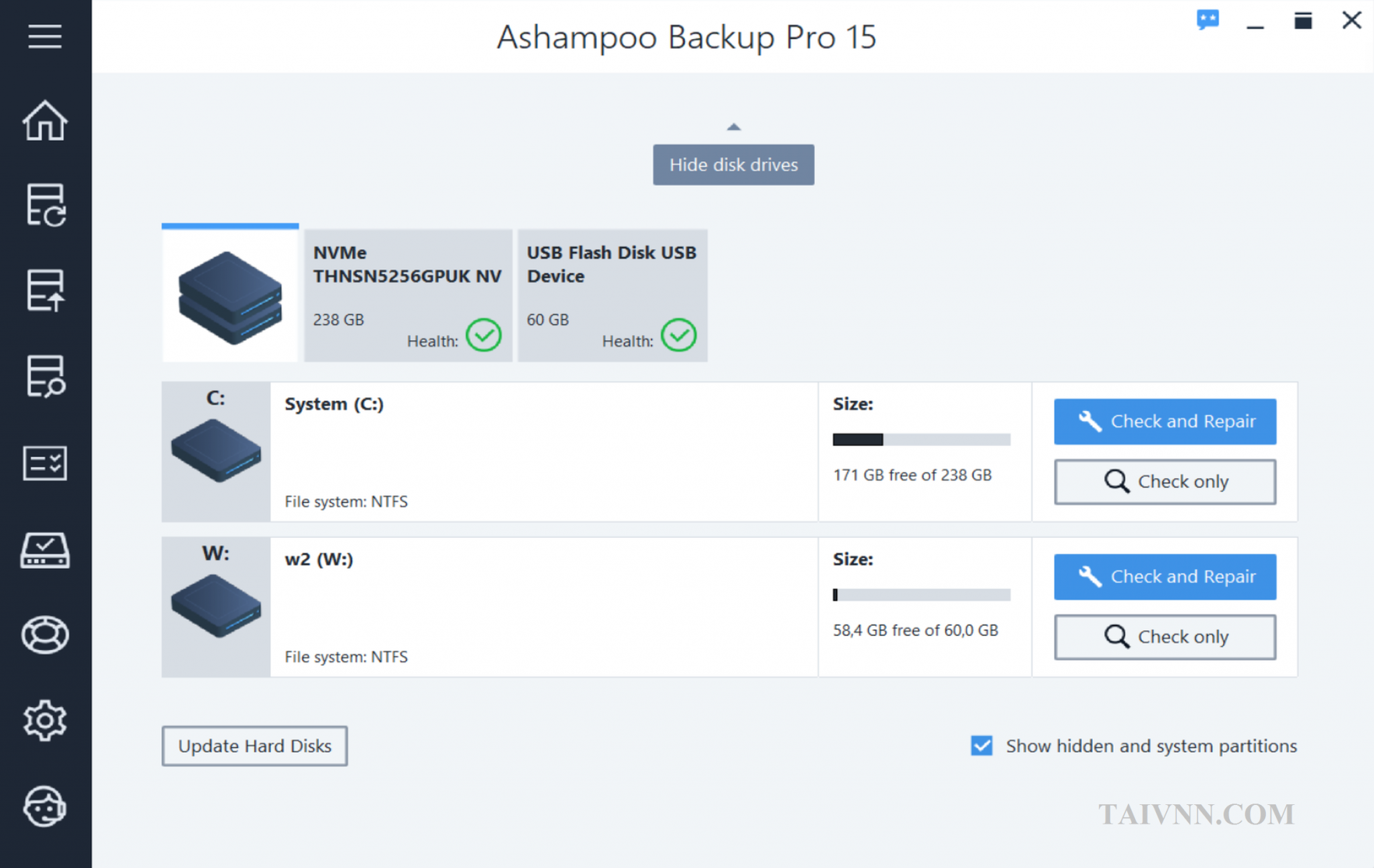 free Ashampoo Backup Pro 25.01
