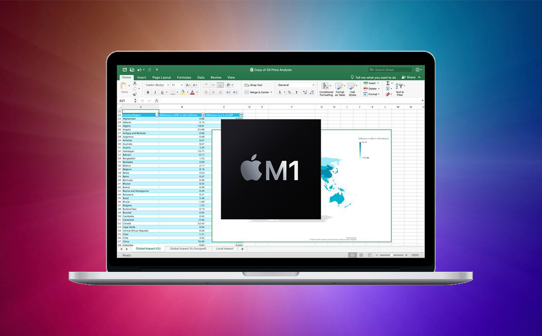 Đã có bản Microsoft Office beta hỗ trợ chip Apple M1