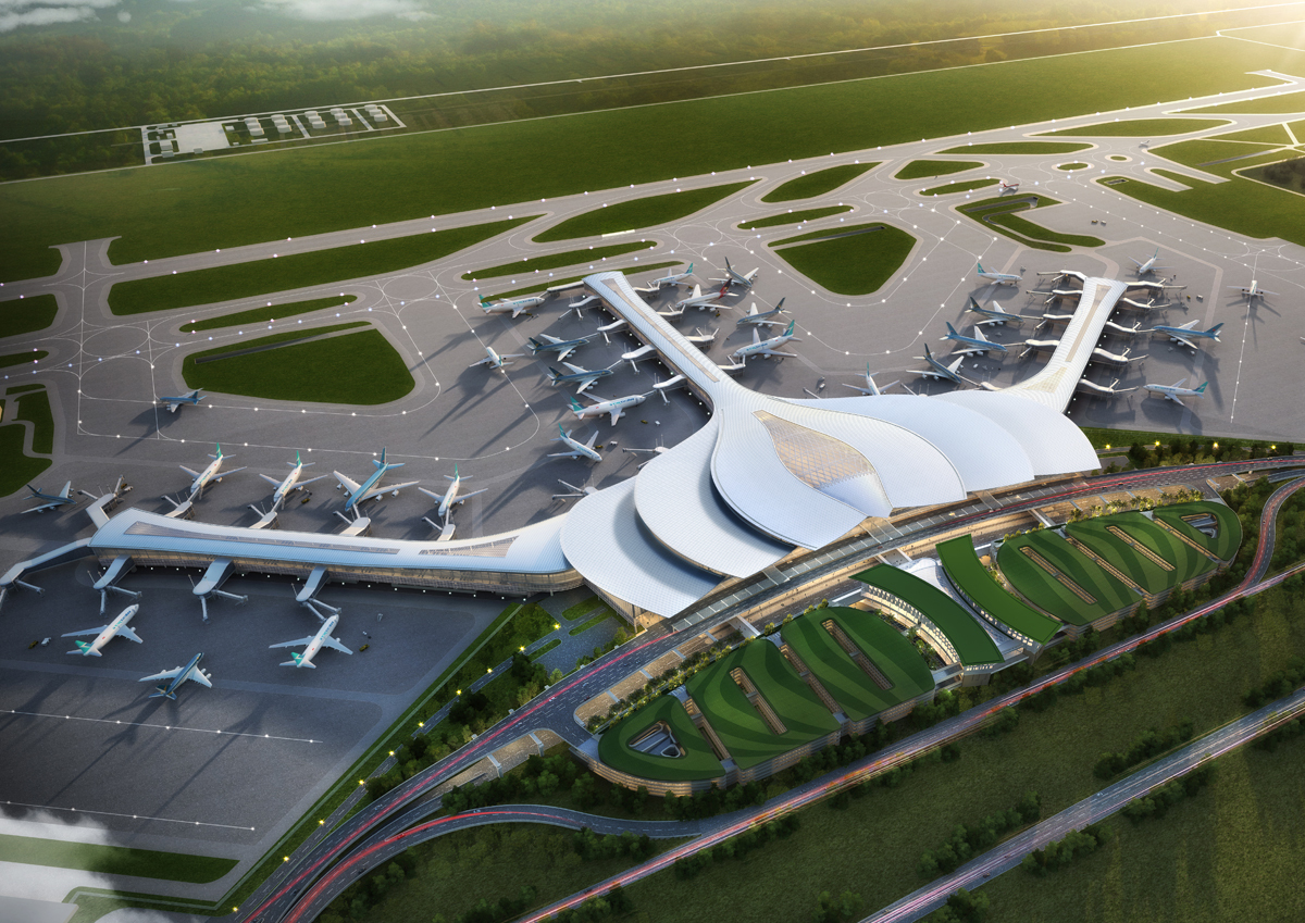 Sân bay Long Thành đã được phê duyệt để đi vào xây dựng