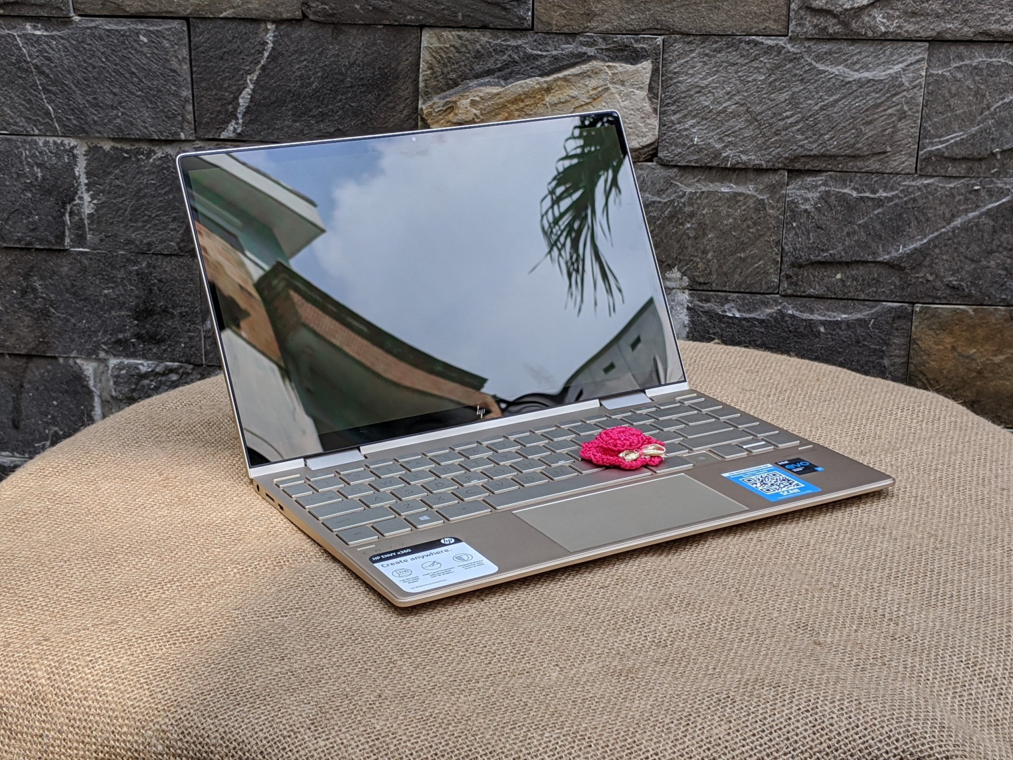 Cover Posteriore Per HP ENVY X360 13M-BD0023DX, Argento, Ricambio M15276-001, Nuova
