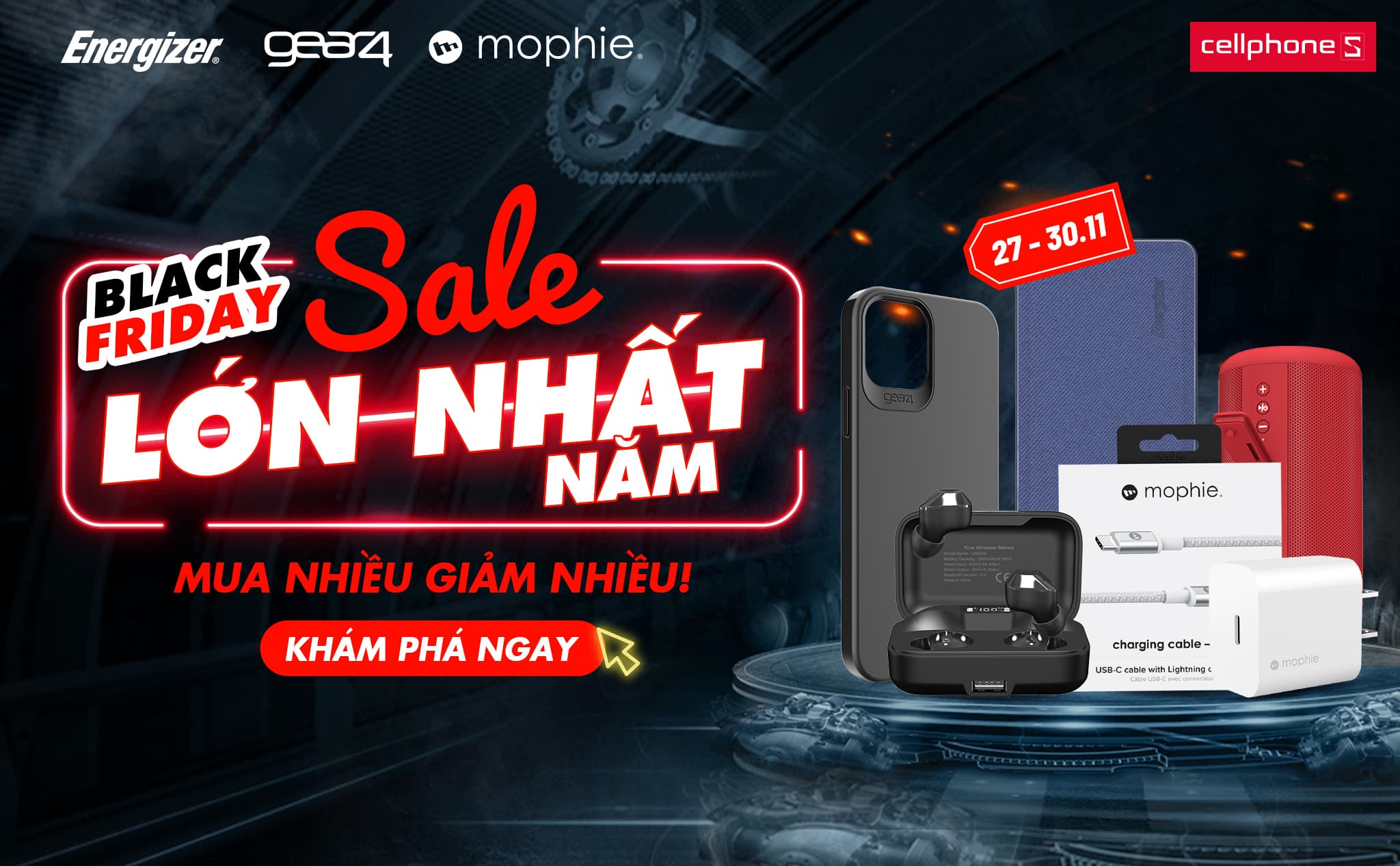 QC] Điểm mặt các deal công nghệ giá tốt tại Black Friday của CellphoneS