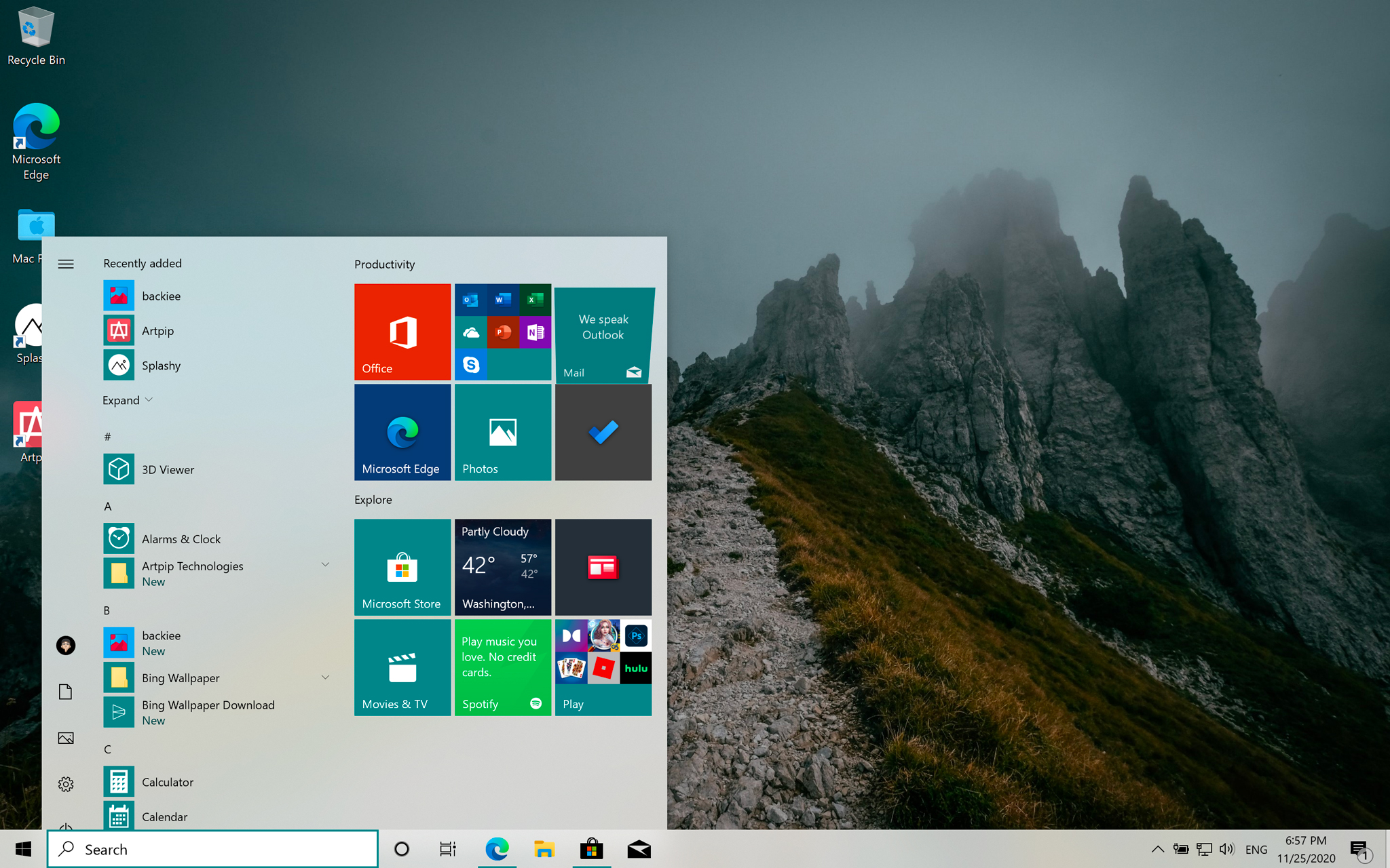 Đổi hình nền Desktop trên Windows 10 - YouTube