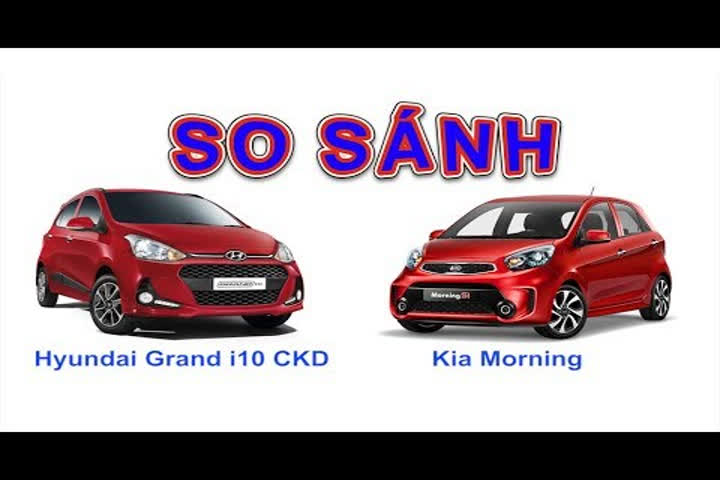  Compara Hyundai Grand i10 CKD con Kia Morning