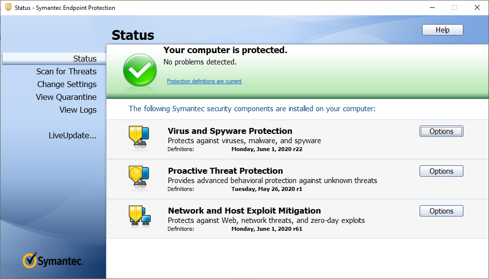 norton symantec endpoint protection